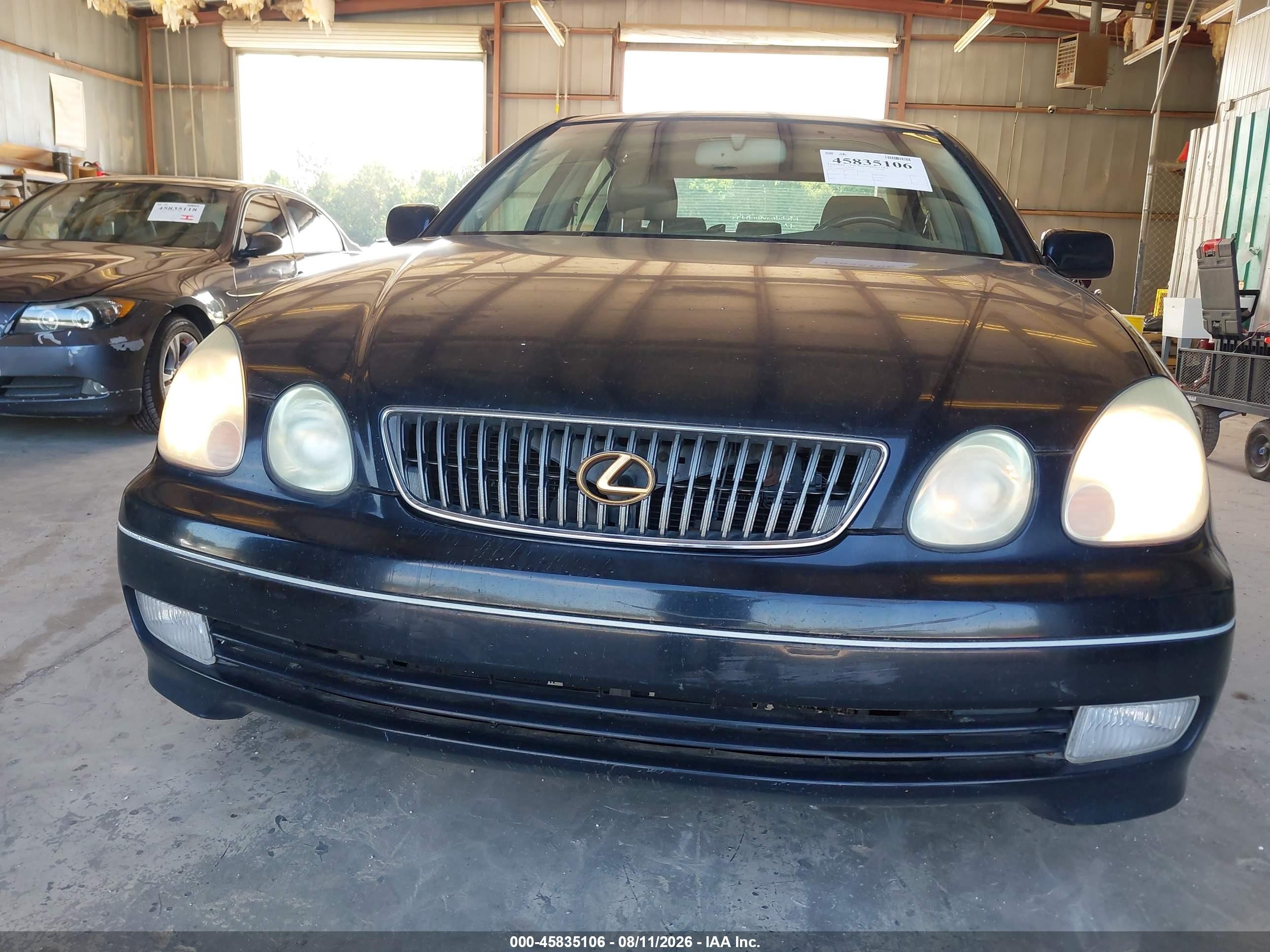 2001 Lexus Gs 300 Черный vin: JT8BD69S310144744