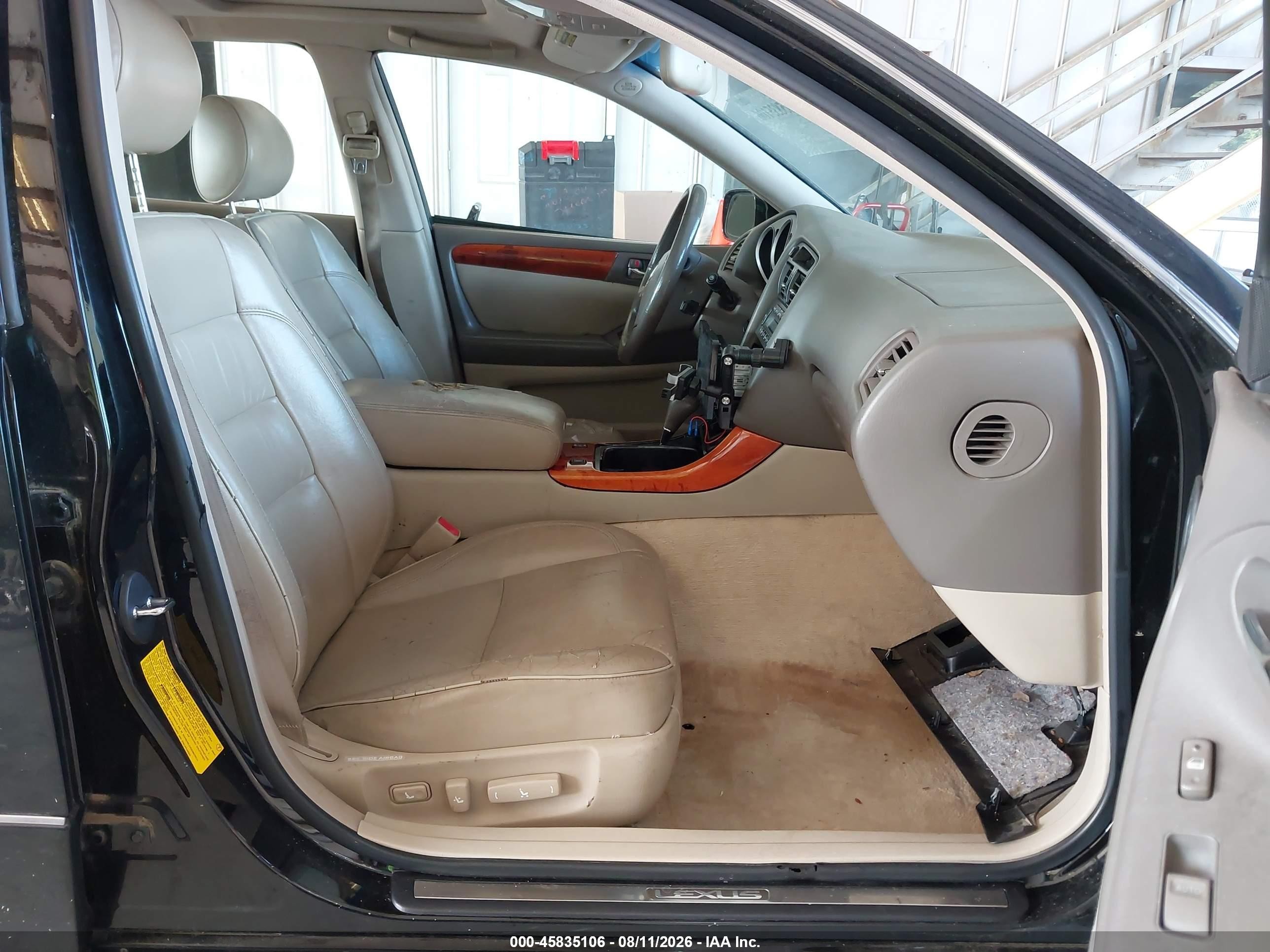 2001 Lexus Gs 300 Черный vin: JT8BD69S310144744