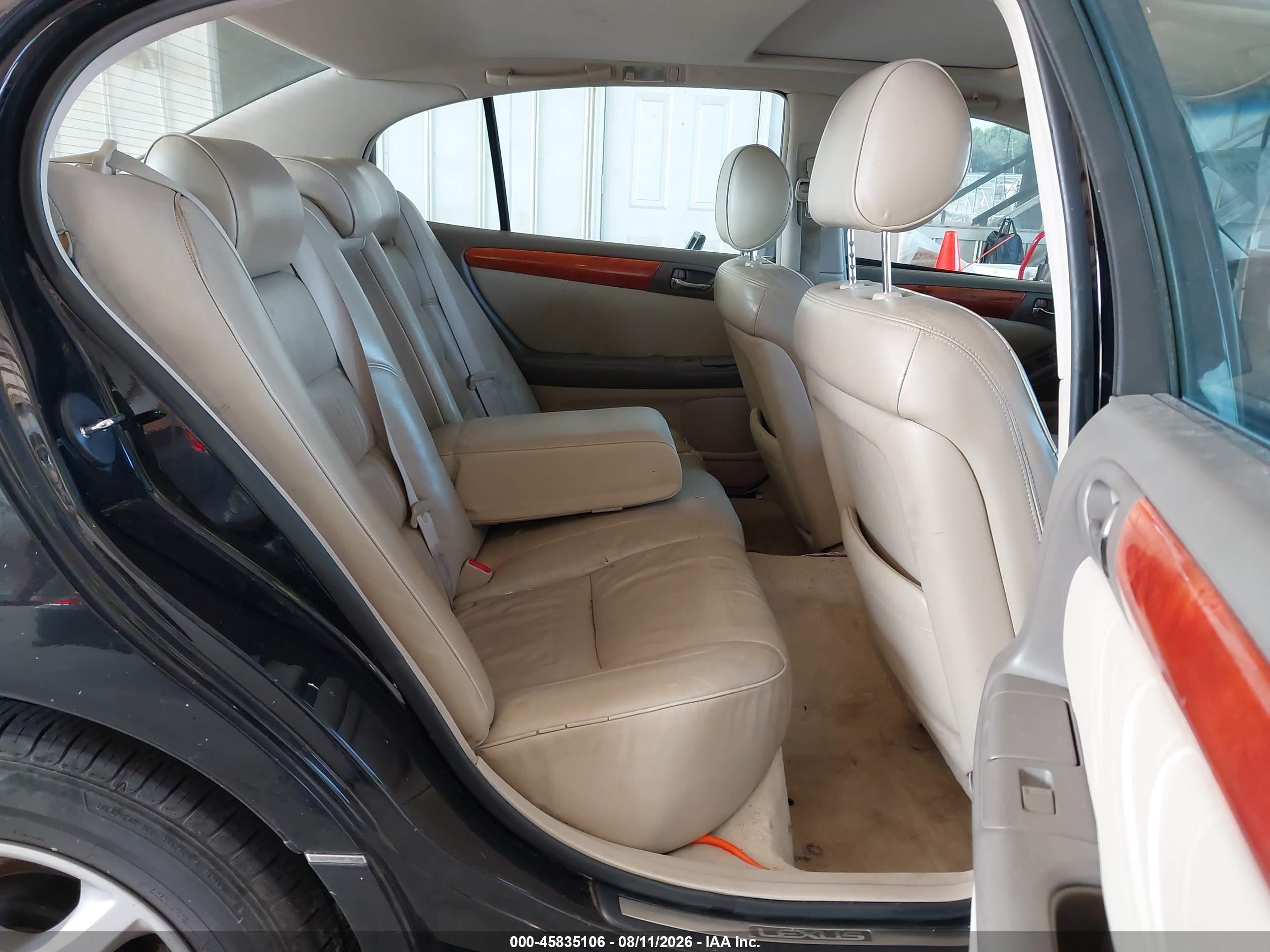 2001 Lexus Gs 300 Черный vin: JT8BD69S310144744
