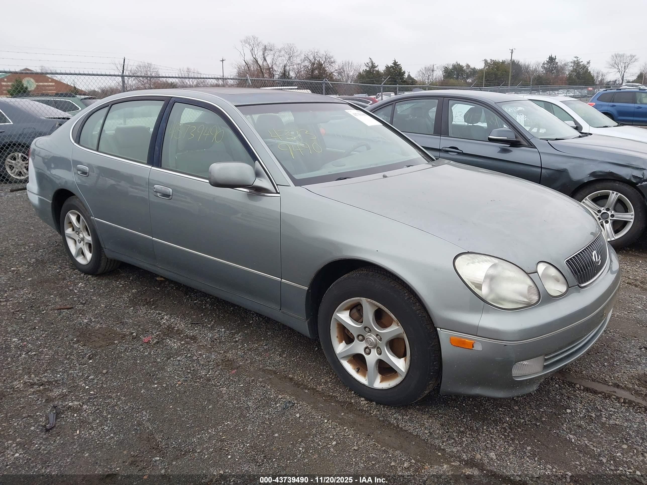 2002 Lexus Gs 300   Green vin: JT8BD69S320152716