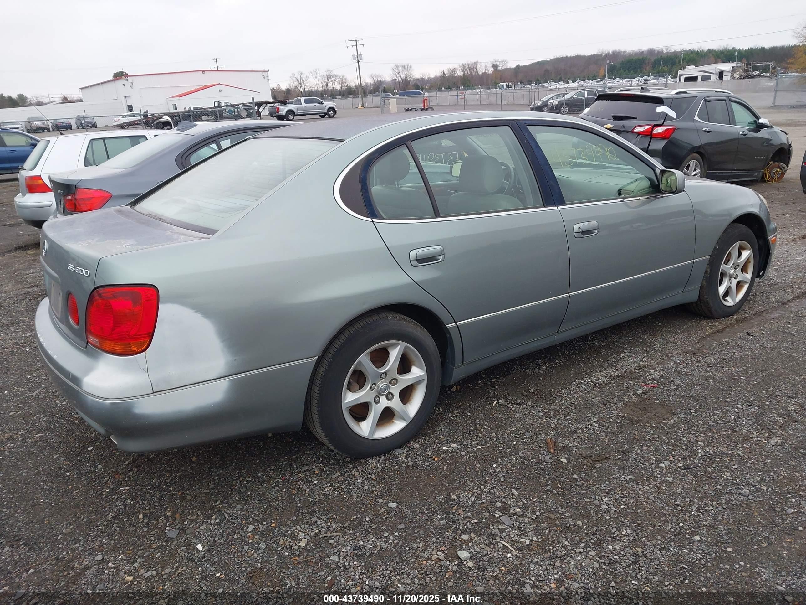 2002 Lexus Gs 300   Green vin: JT8BD69S320152716