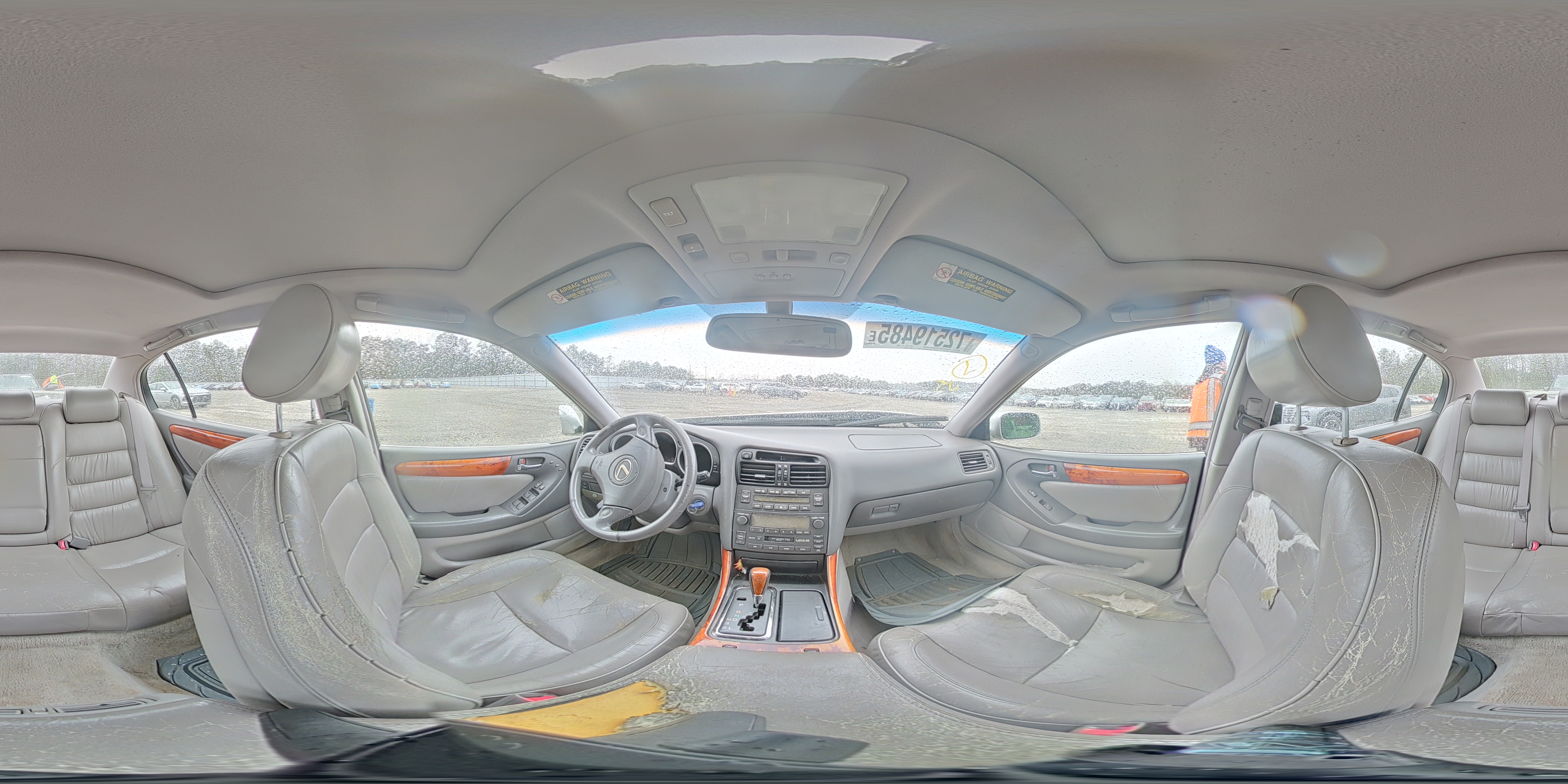 2002 Lexus Gs 300 Silver vin: JT8BD69S320158127