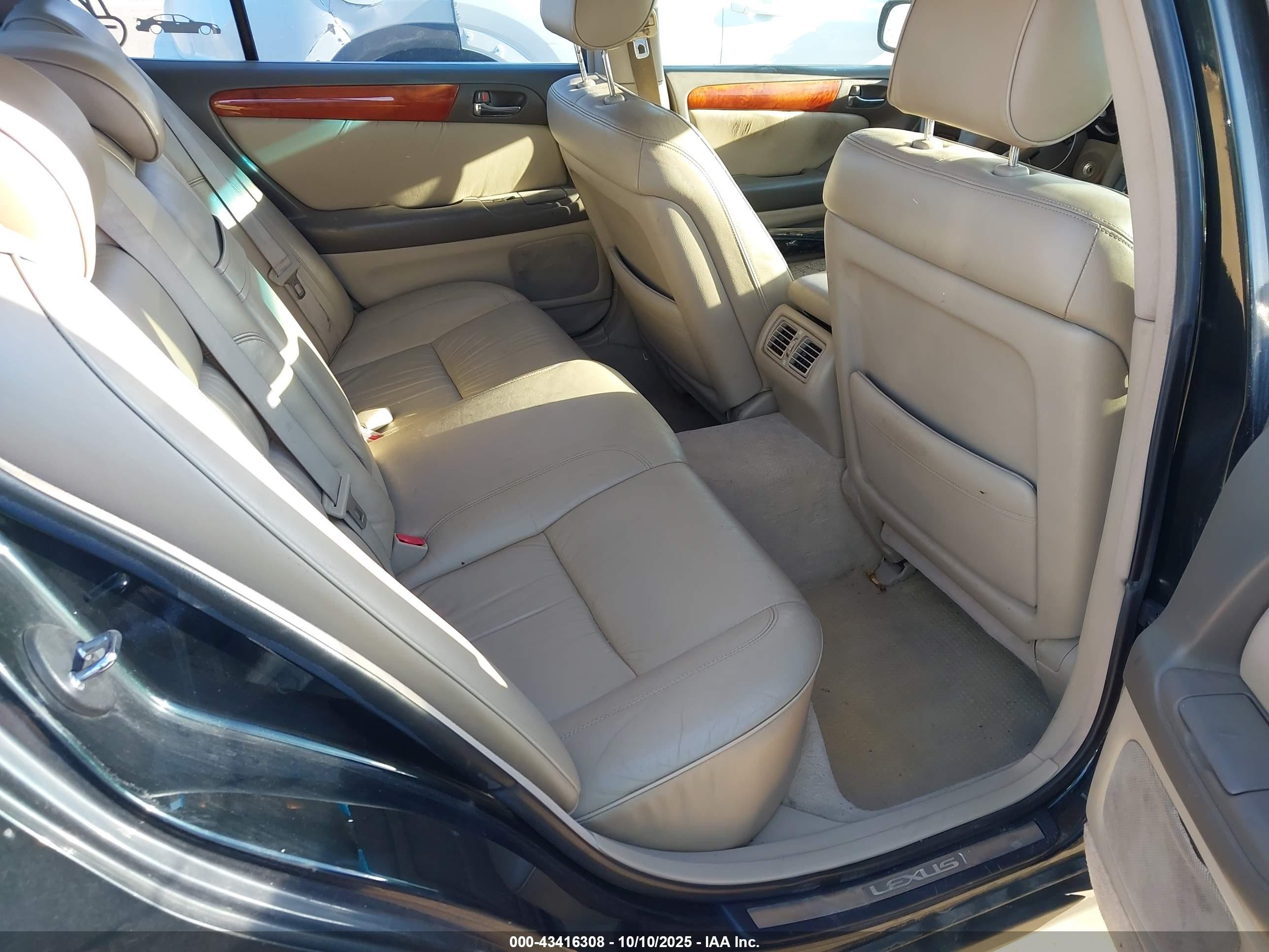 2002 Lexus Gs 300   Black vin: JT8BD69S320162078