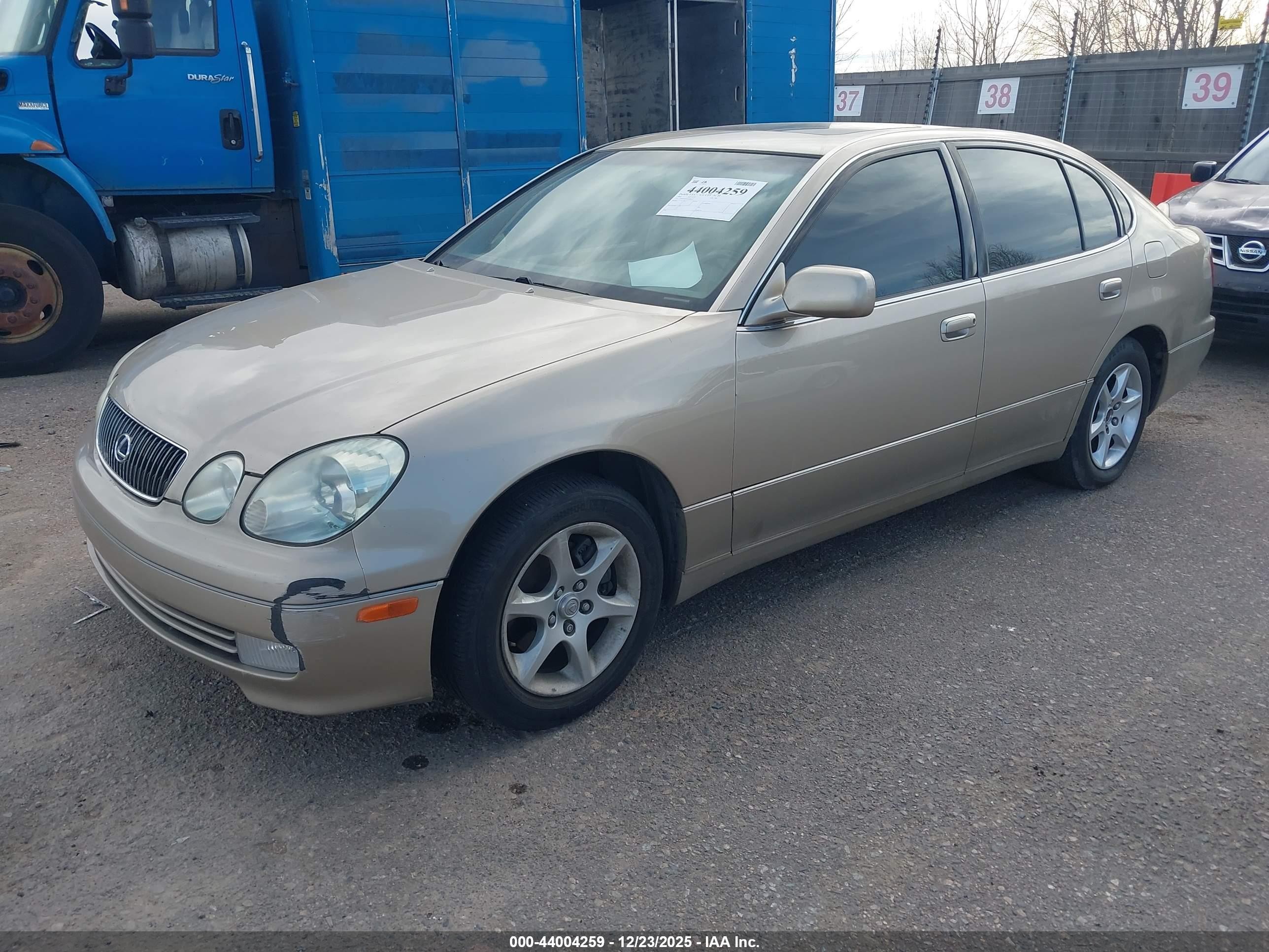 2002 Lexus Gs 300   Gold vin: JT8BD69S320166437