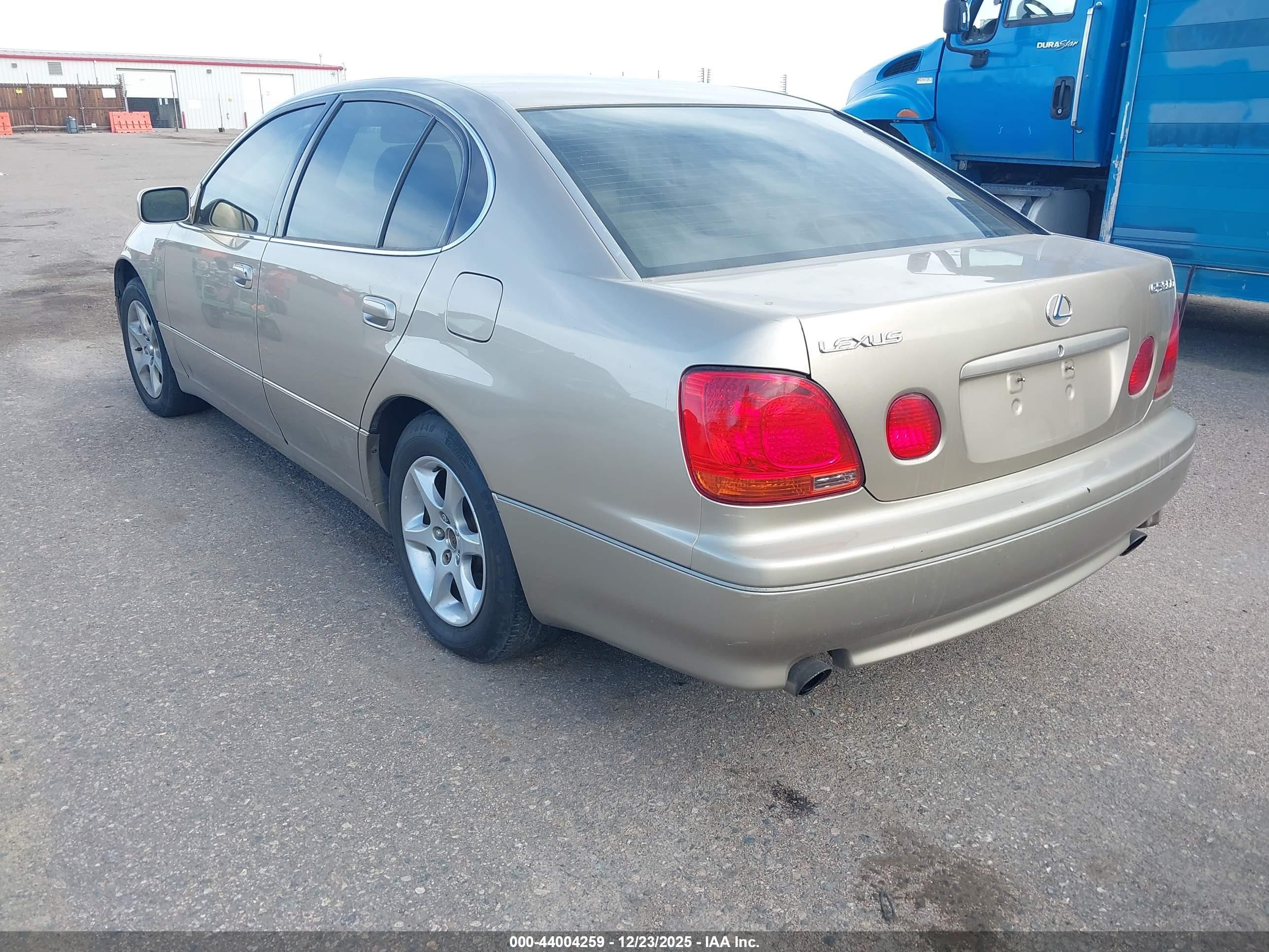 2002 Lexus Gs 300   Gold vin: JT8BD69S320166437