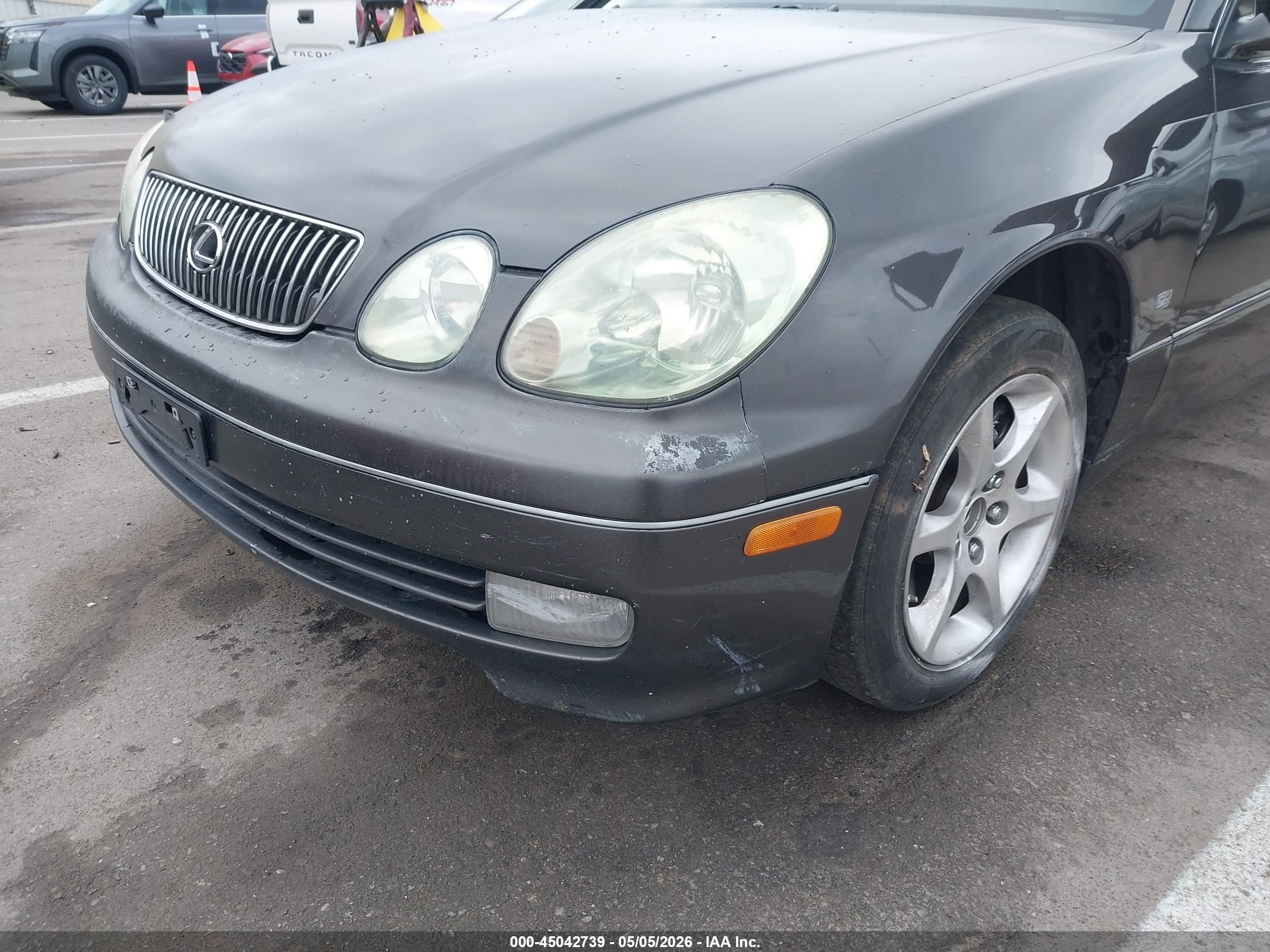2002 Lexus Gs 300   Black vin: JT8BD69S320170679