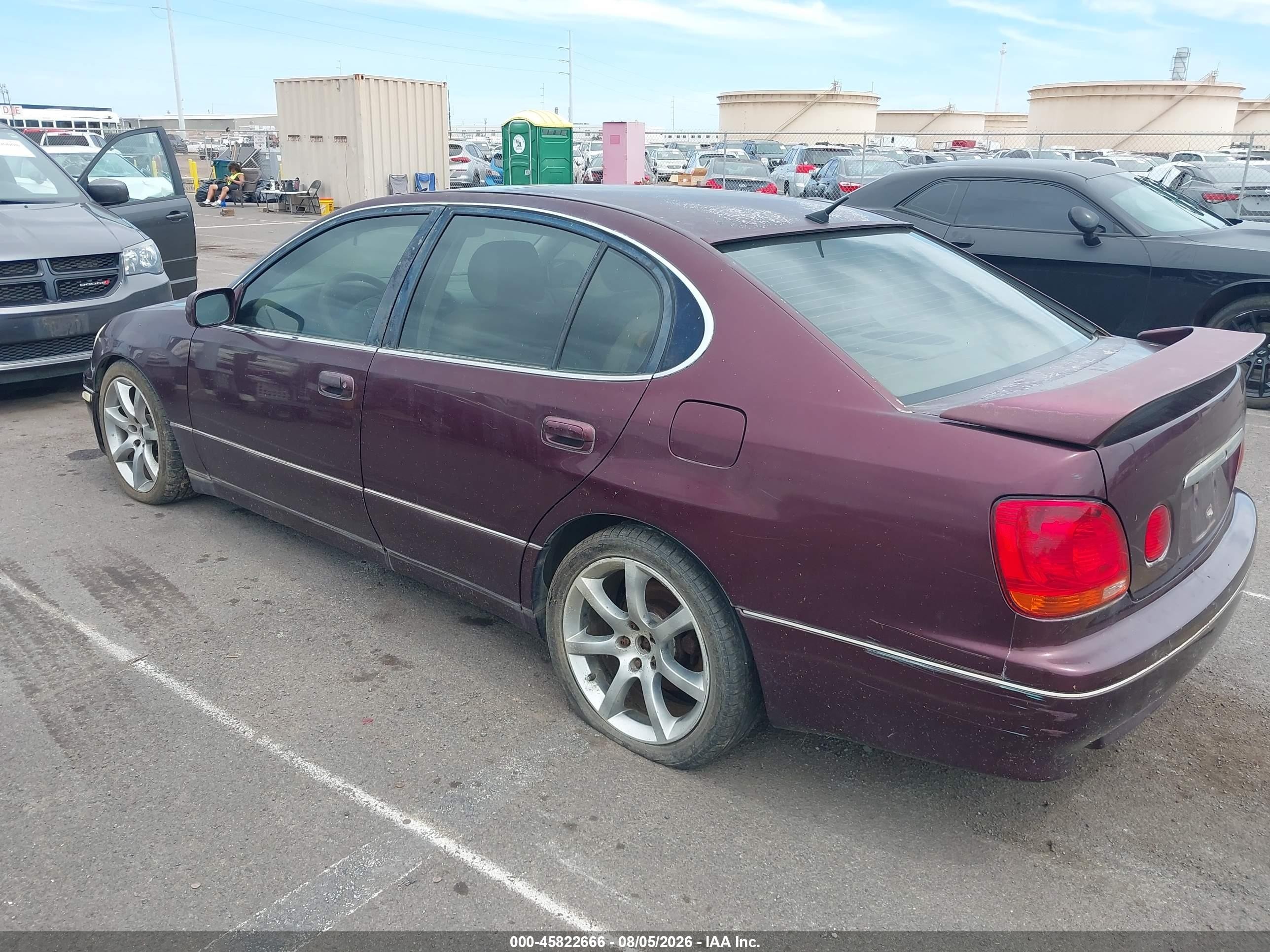 2004 Lexus Gs 300   Maroon vin: JT8BD69S340196119