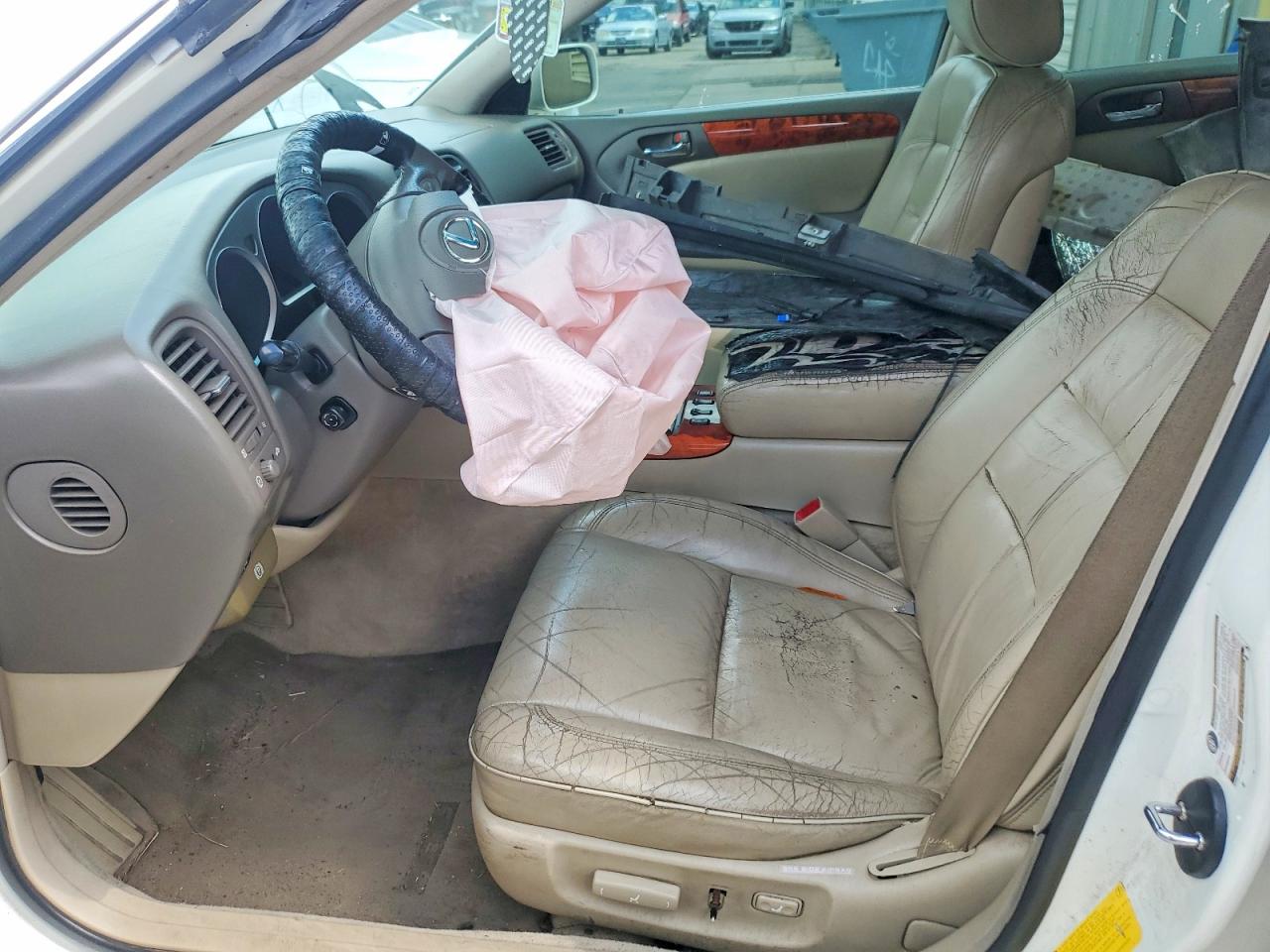 2004 Lexus Gs 300 White vin: JT8BD69S340197044