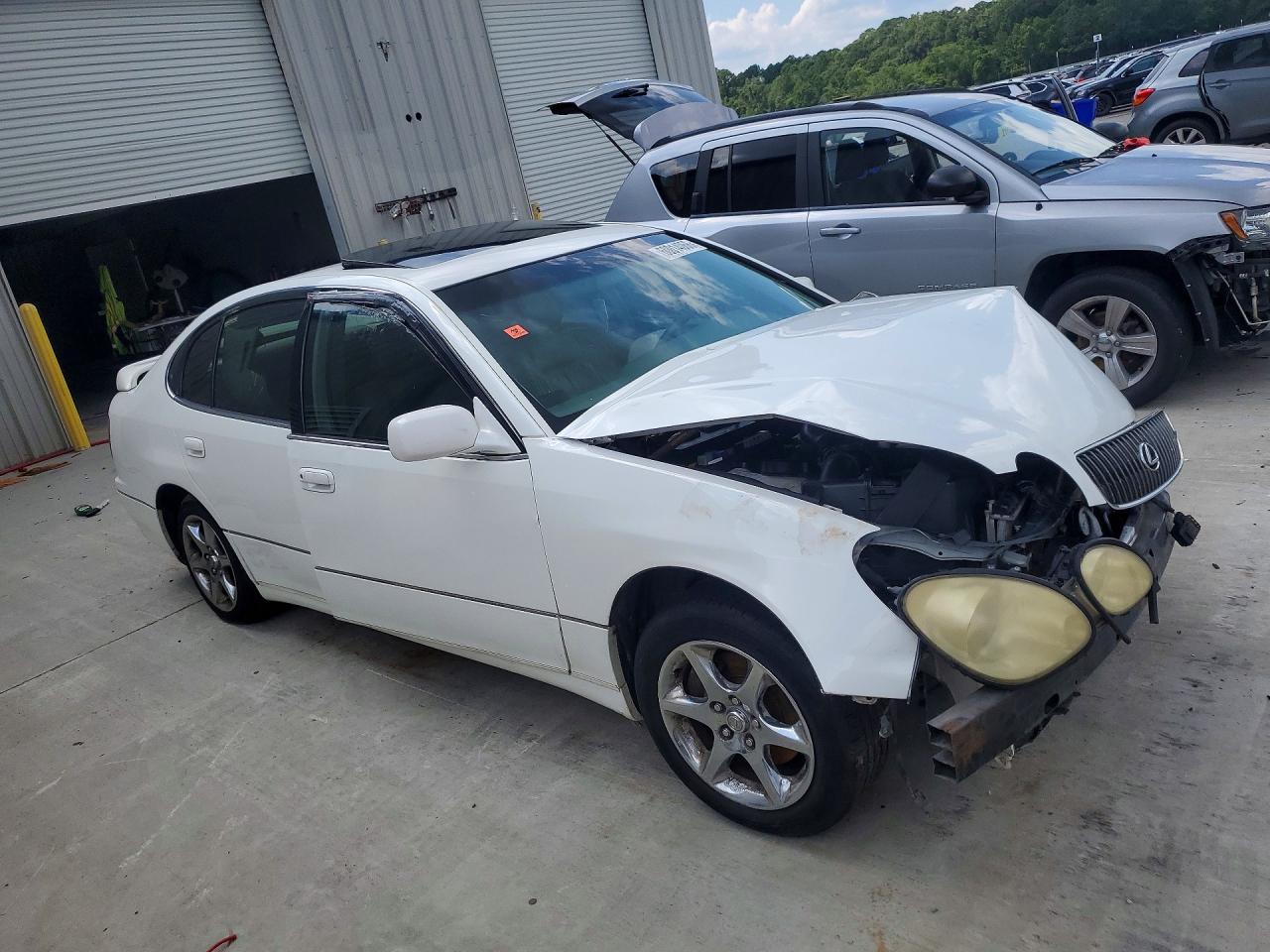2004 Lexus Gs 300 White vin: JT8BD69S340197044