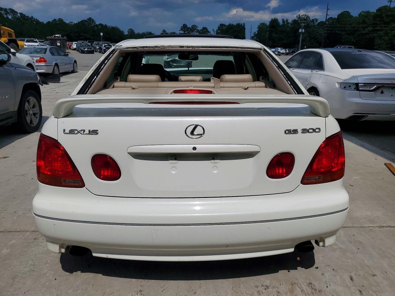 2004 Lexus Gs 300 White vin: JT8BD69S340197044