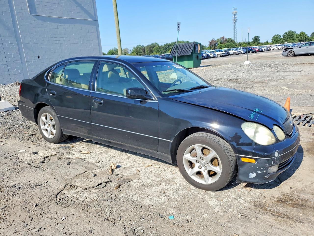 2005 Lexus Gs 300 Black vin: JT8BD69S350205547