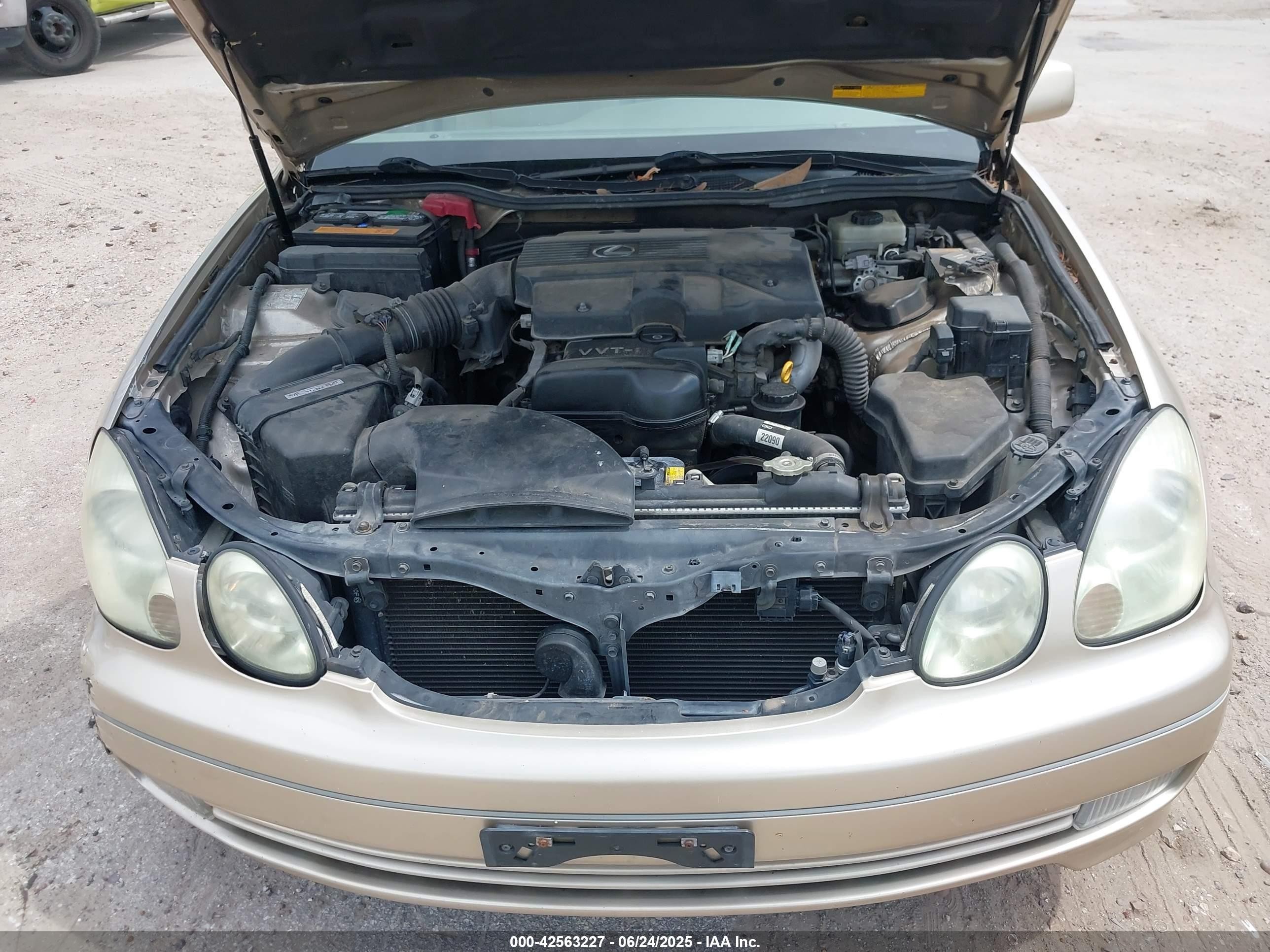 2005 Lexus Gs 300   Бежевый vin: JT8BD69S350206035