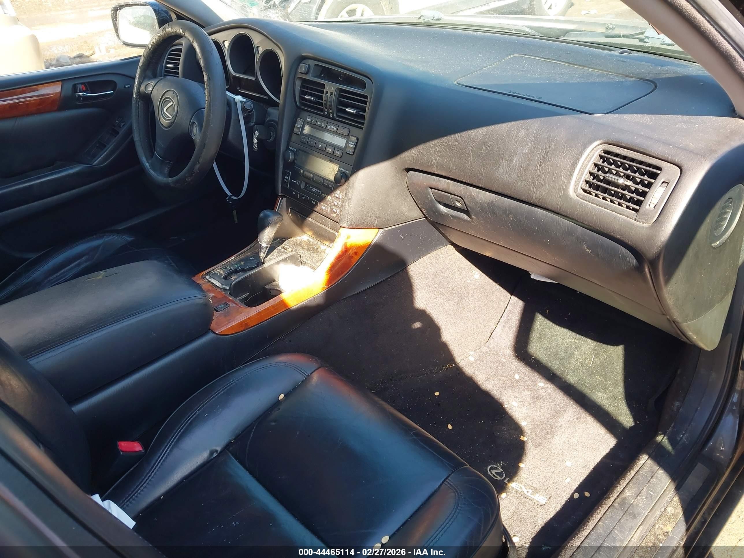 2005 Lexus Gs 300   Black vin: JT8BD69S350207184