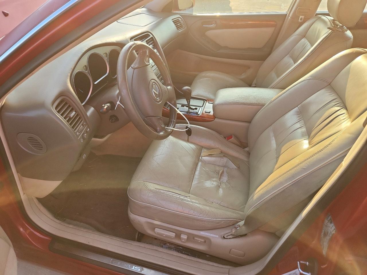 2001 Lexus Gs 300 Red vin: JT8BD69S410124485