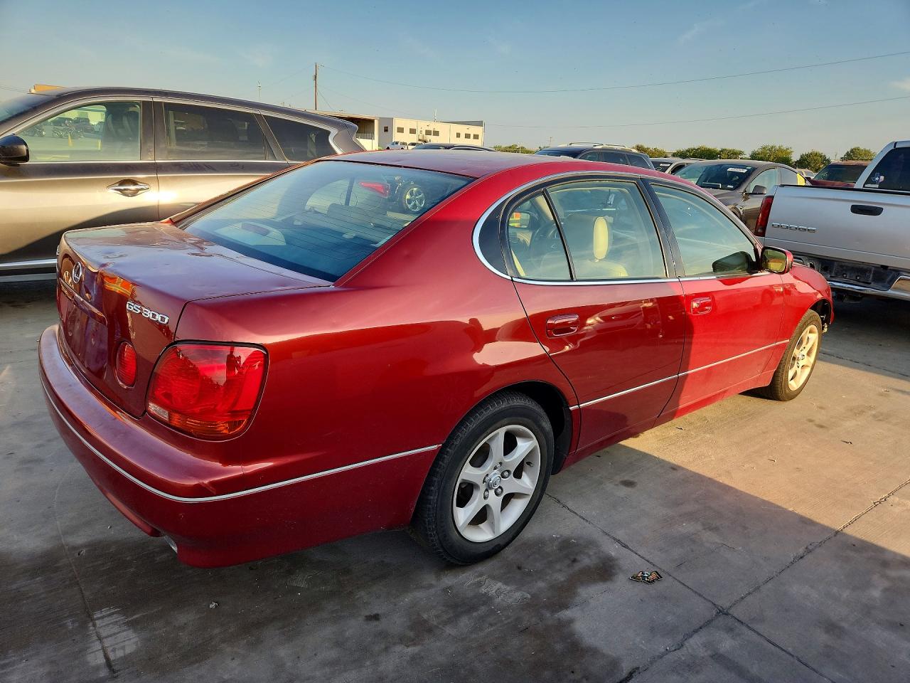 2001 Lexus Gs 300 Red vin: JT8BD69S410124485