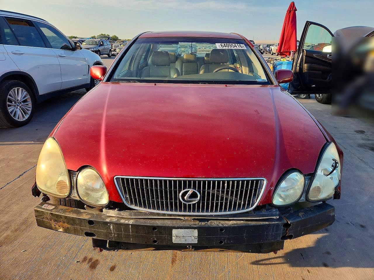 2001 Lexus Gs 300 Red vin: JT8BD69S410124485