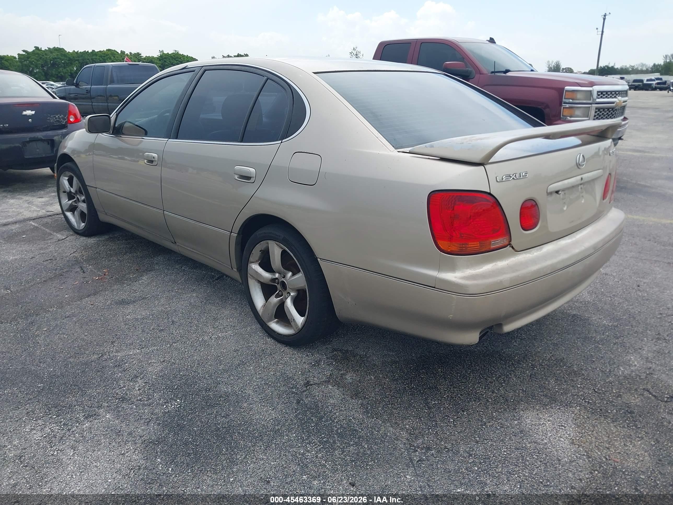 2001 Lexus Gs 300   Beige vin: JT8BD69S410143263
