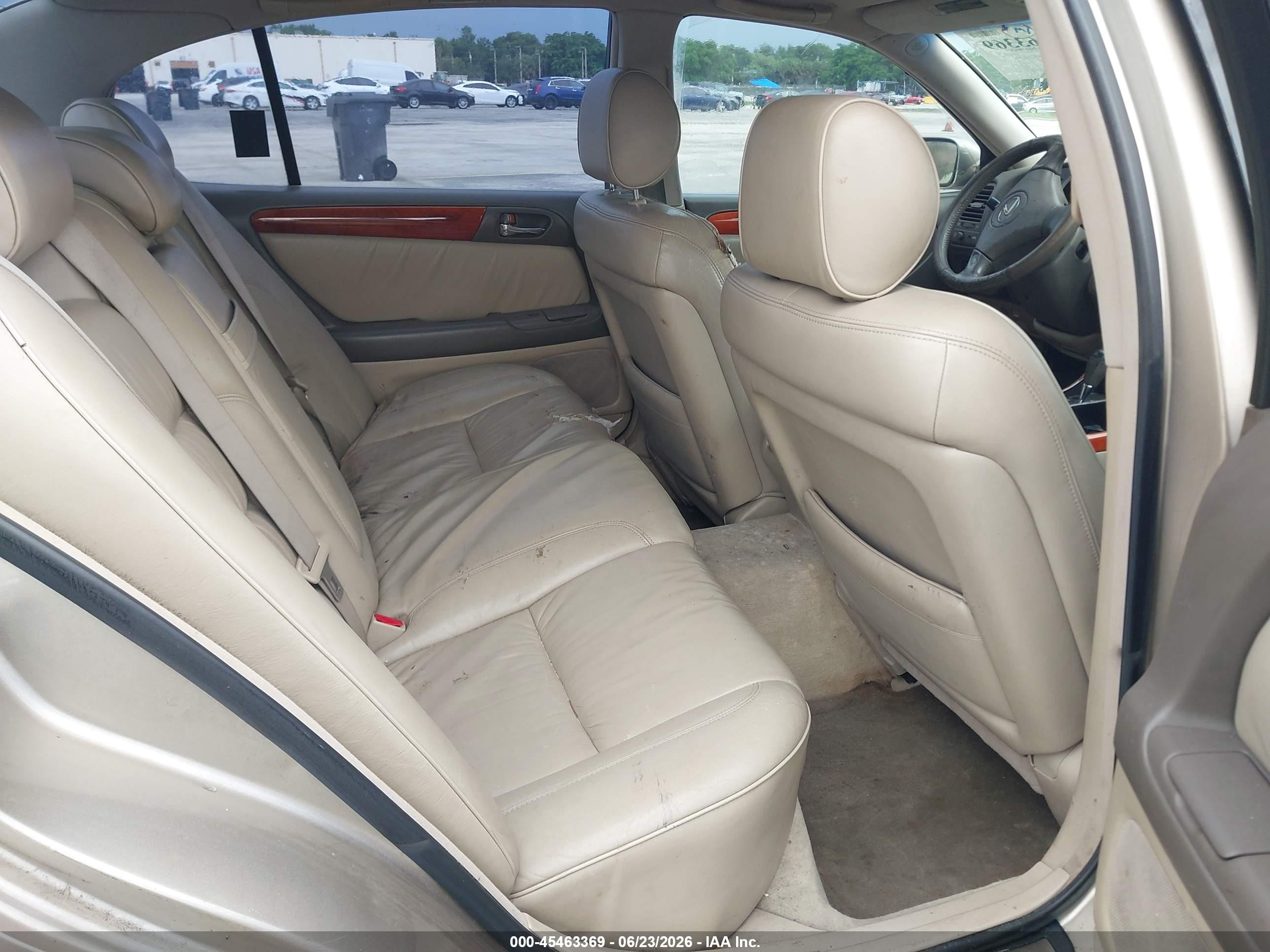 2001 Lexus Gs 300   Beige vin: JT8BD69S410143263