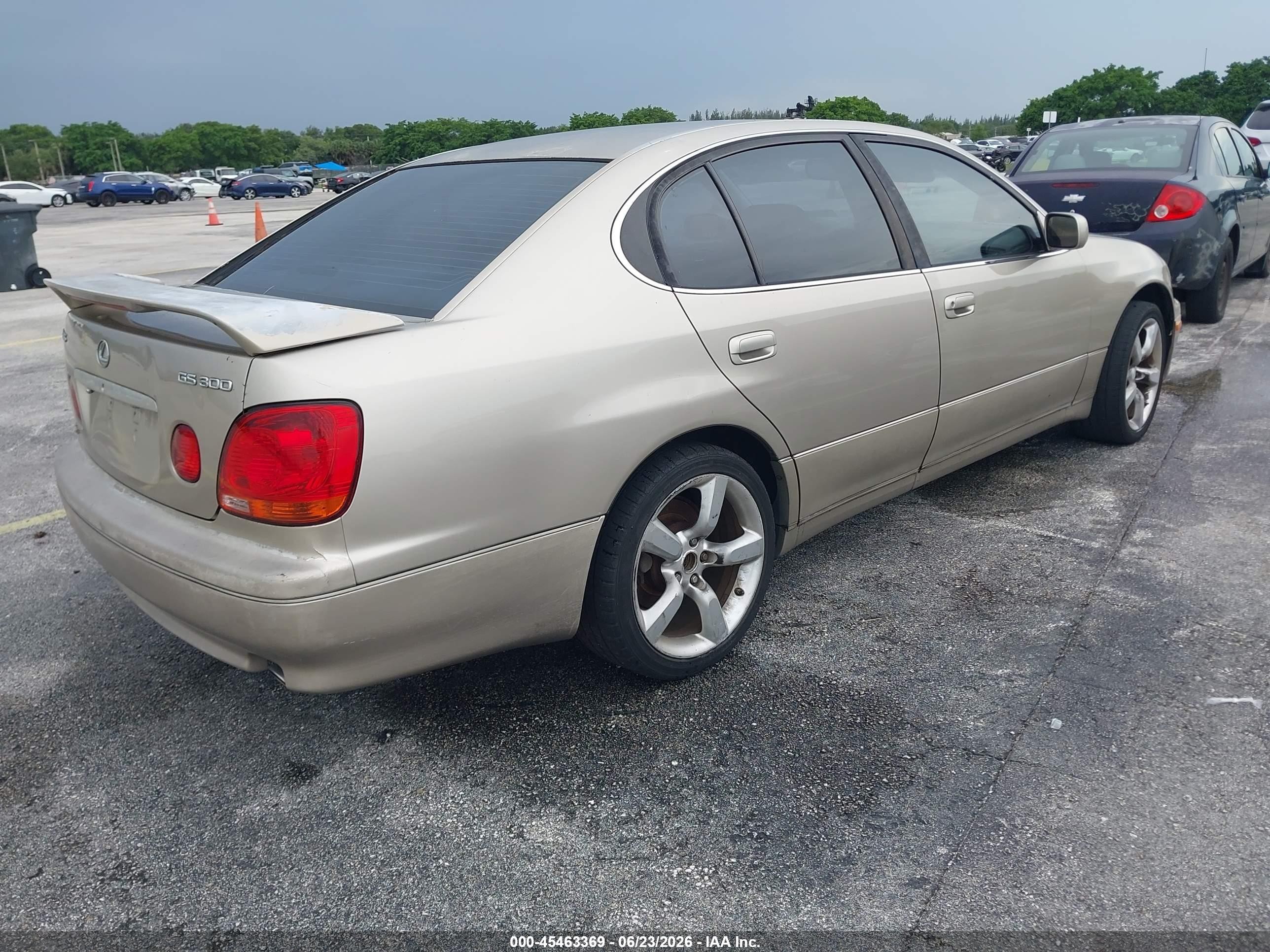 2001 Lexus Gs 300   Beige vin: JT8BD69S410143263