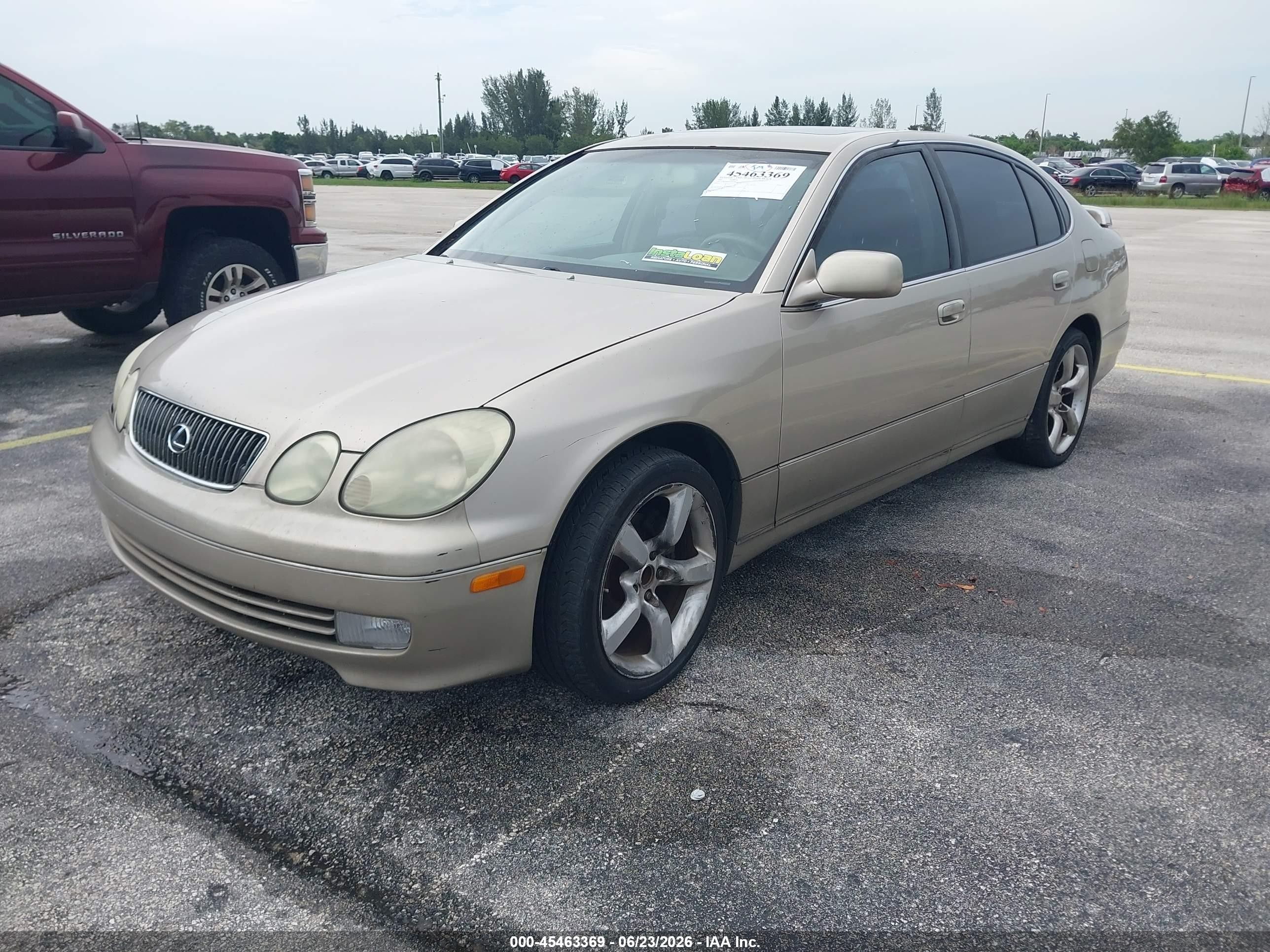 2001 Lexus Gs 300   Beige vin: JT8BD69S410143263