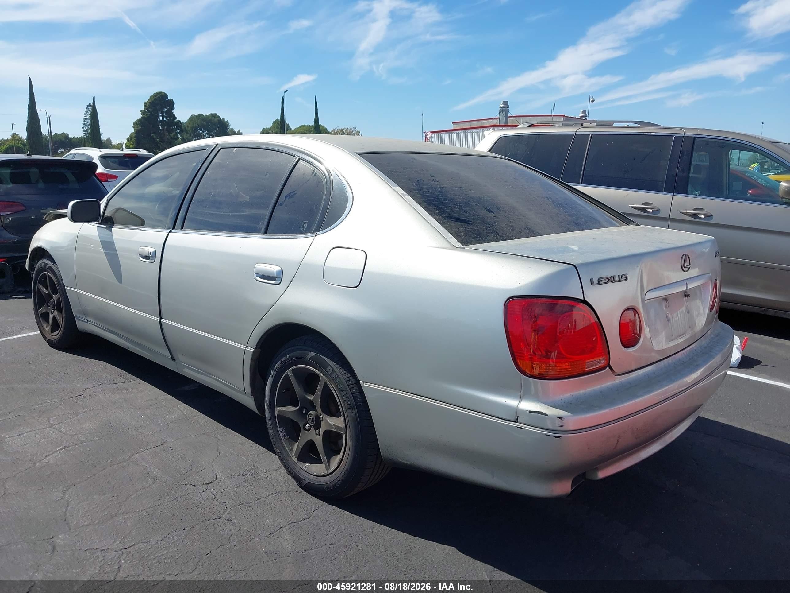 2002 Lexus Gs 300   Silver vin: JT8BD69S420169122