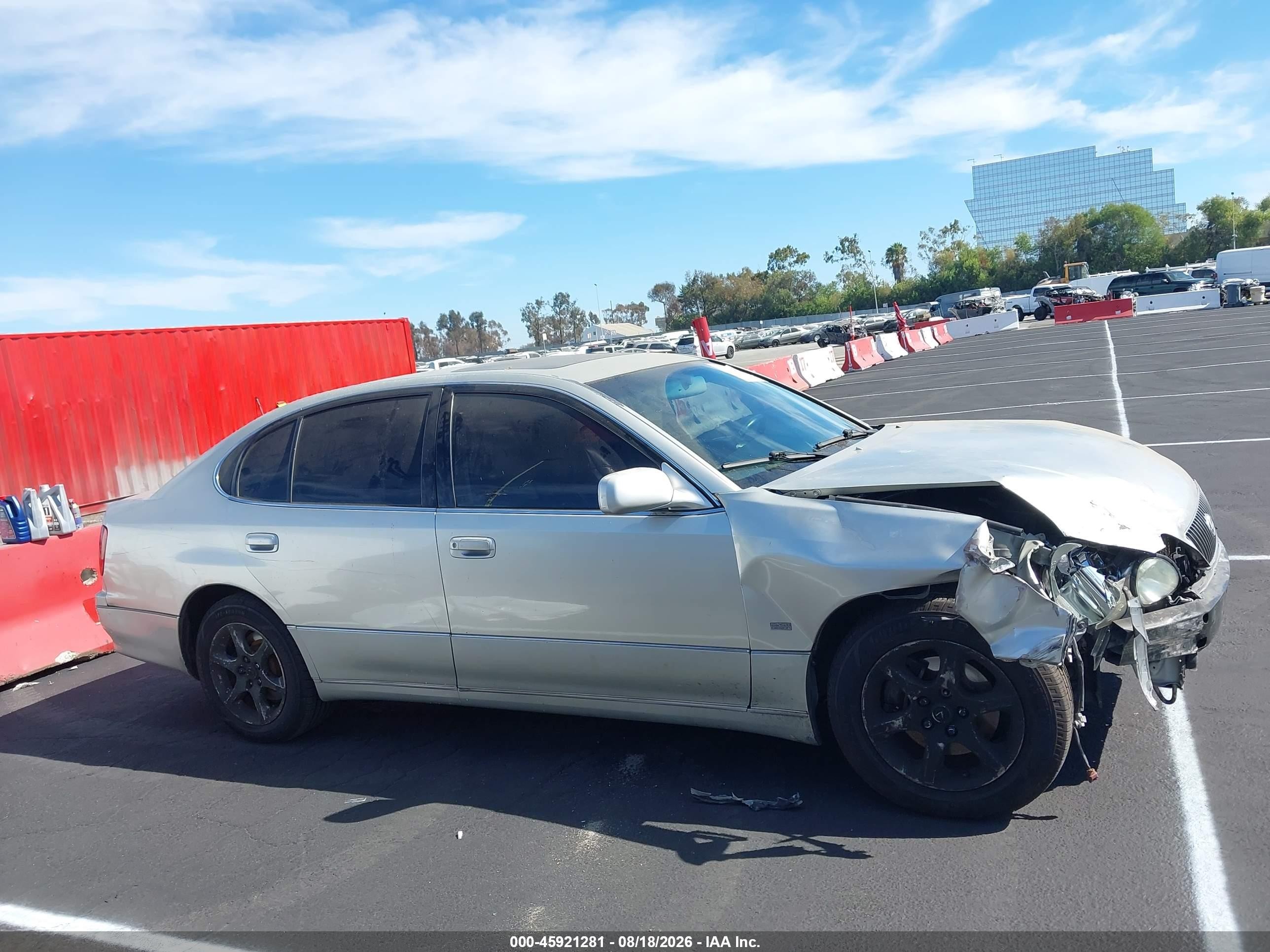 2002 Lexus Gs 300   Silver vin: JT8BD69S420169122