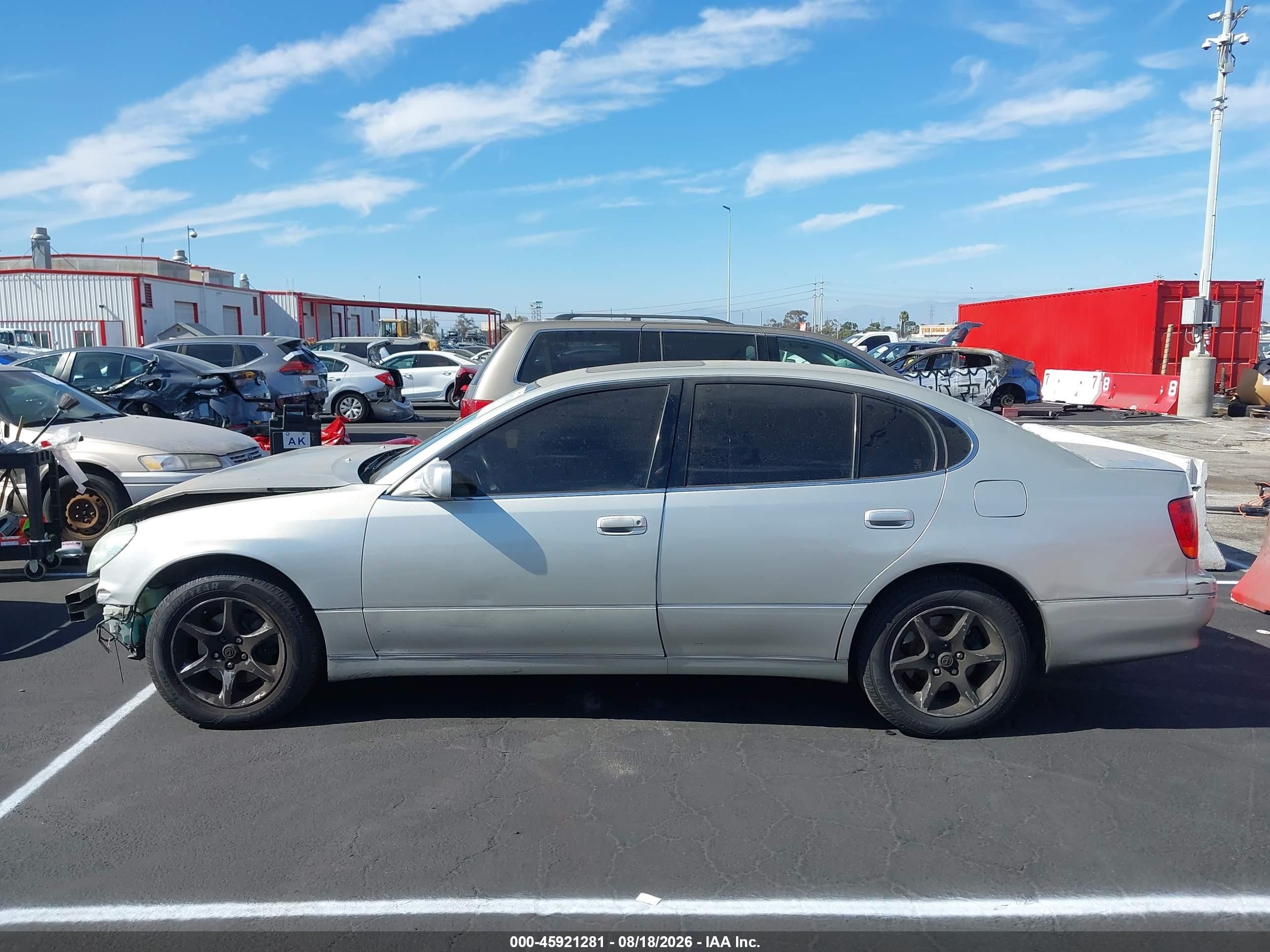 2002 Lexus Gs 300   Silver vin: JT8BD69S420169122