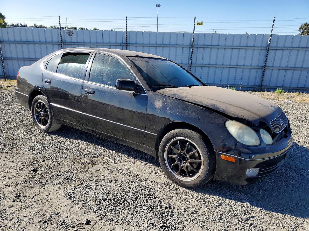 2001 Lexus Gs 300 Black vin: JT8BD69S510124950