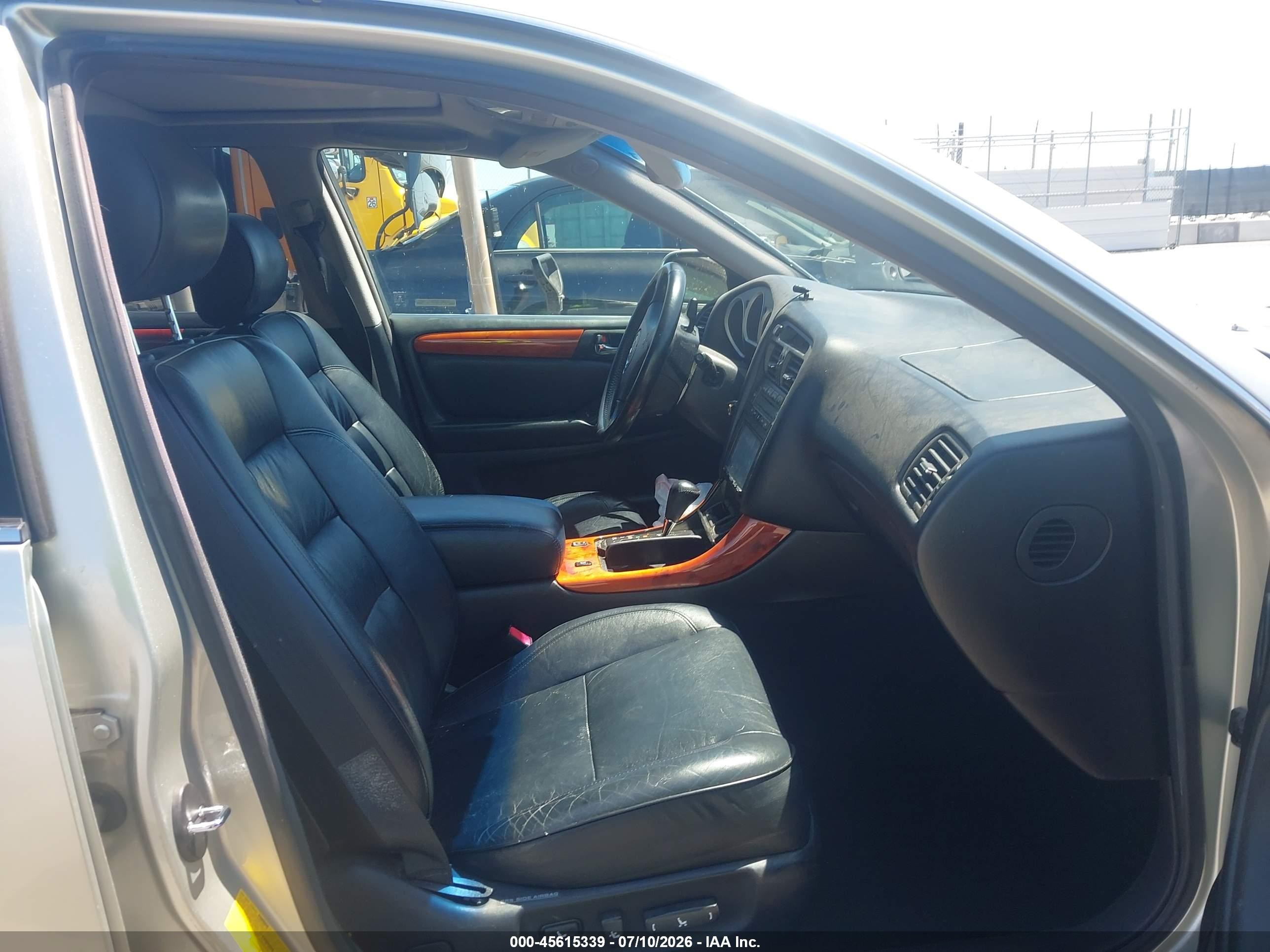 2002 Lexus Gs 300   Silver vin: JT8BD69S520156458