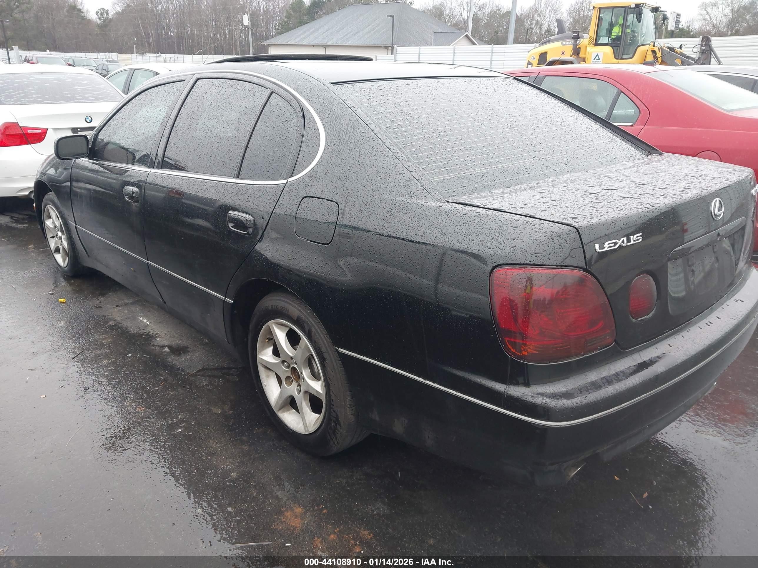 2002 Lexus Gs 300   Black vin: JT8BD69S520162731