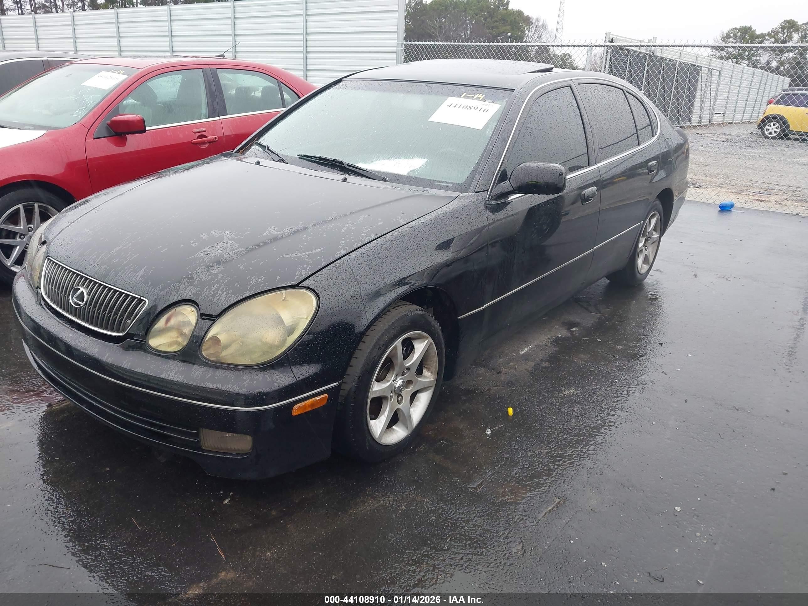 2002 Lexus Gs 300   Black vin: JT8BD69S520162731