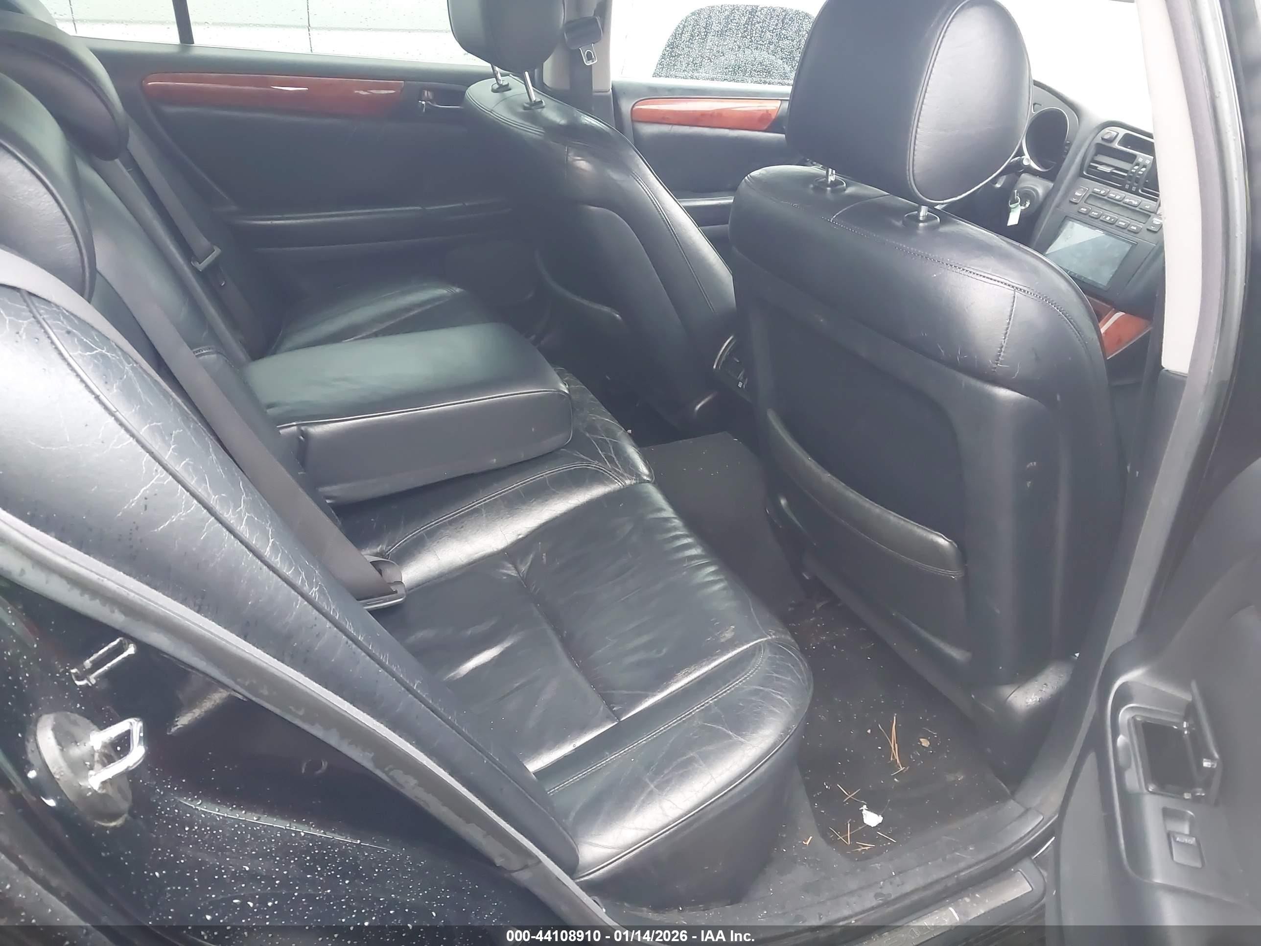 2002 Lexus Gs 300   Black vin: JT8BD69S520162731