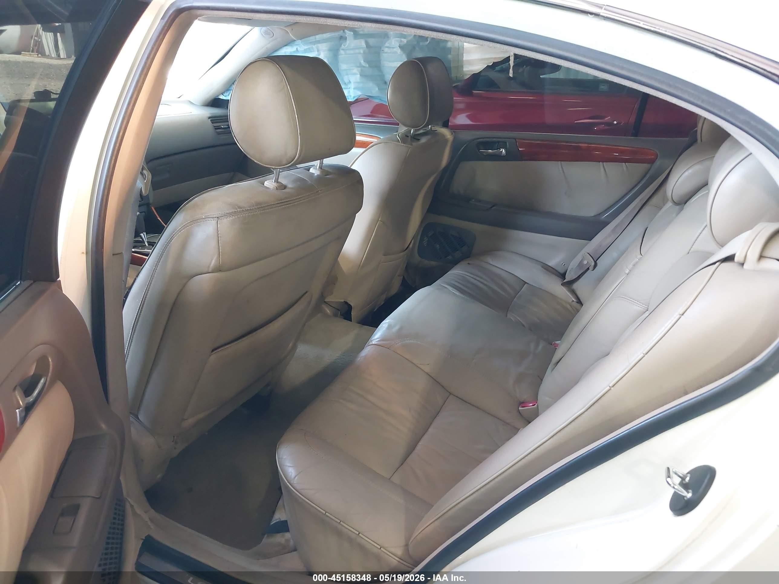 2003 Lexus Gs 300   White vin: JT8BD69S530183919