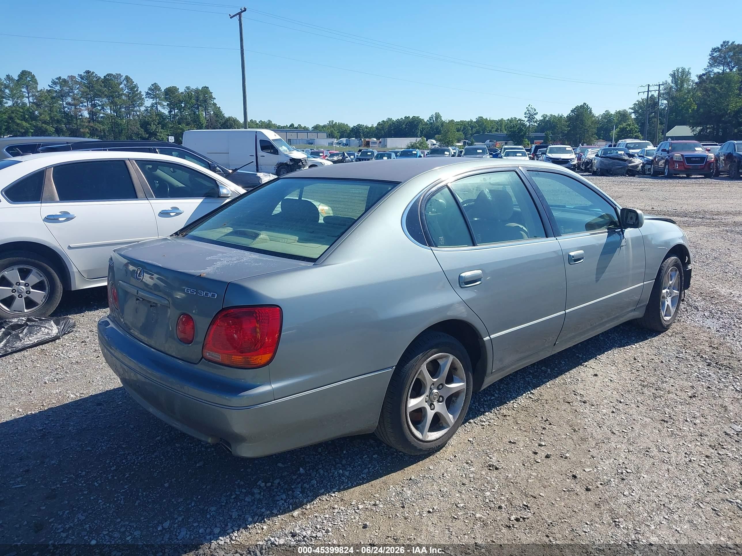 2003 Lexus Gs 300   Gray vin: JT8BD69S530186223