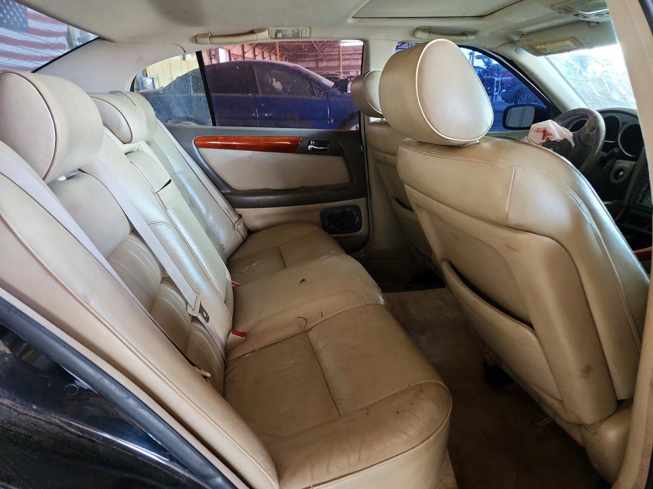 2001 Lexus Gs 300 Black vin: JT8BD69S610132796
