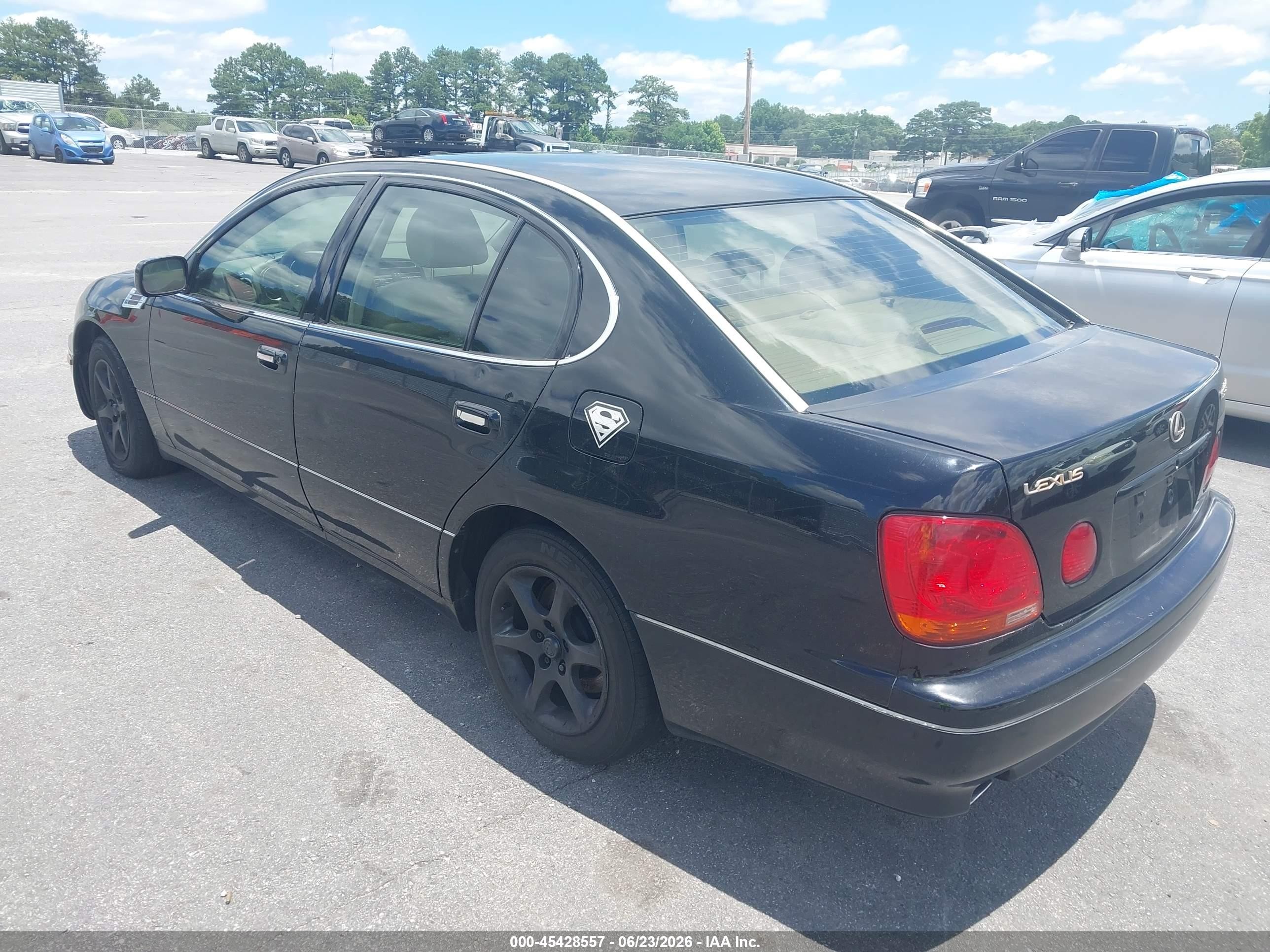 2001 Lexus Gs 300   Black vin: JT8BD69S610140834