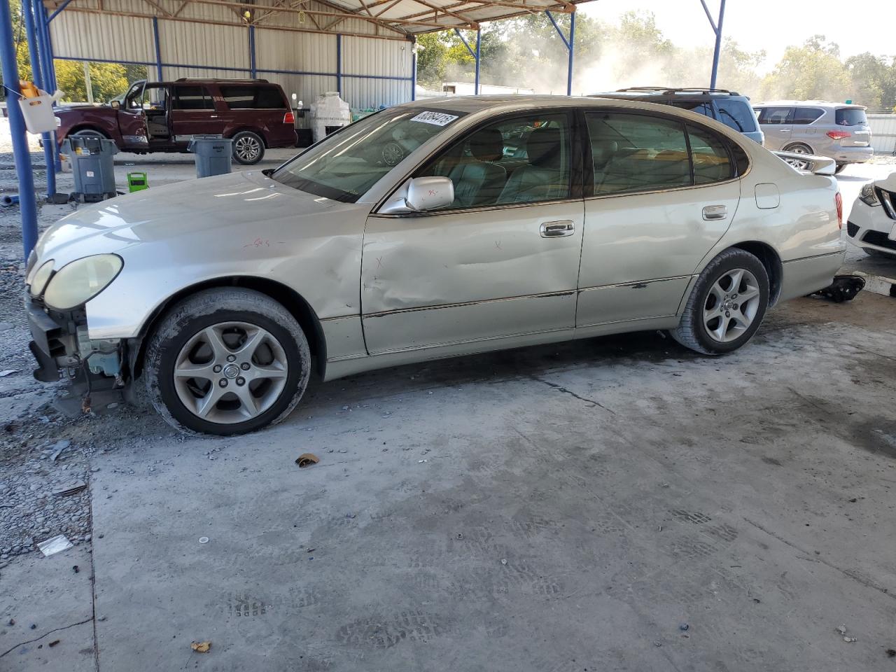 2001 Lexus Gs 300 Silver vin: JT8BD69S610146942