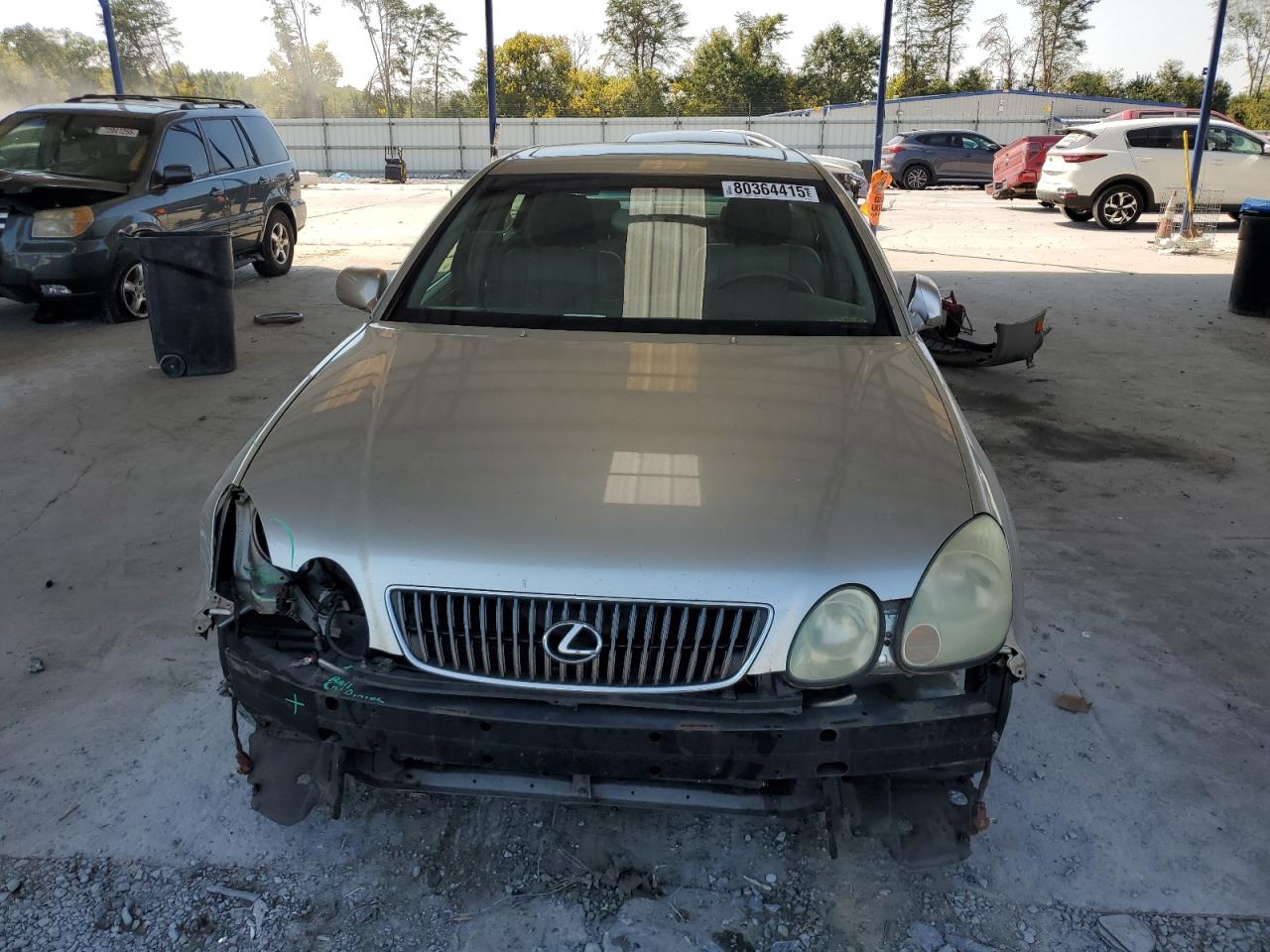 2001 Lexus Gs 300 Silver vin: JT8BD69S610146942