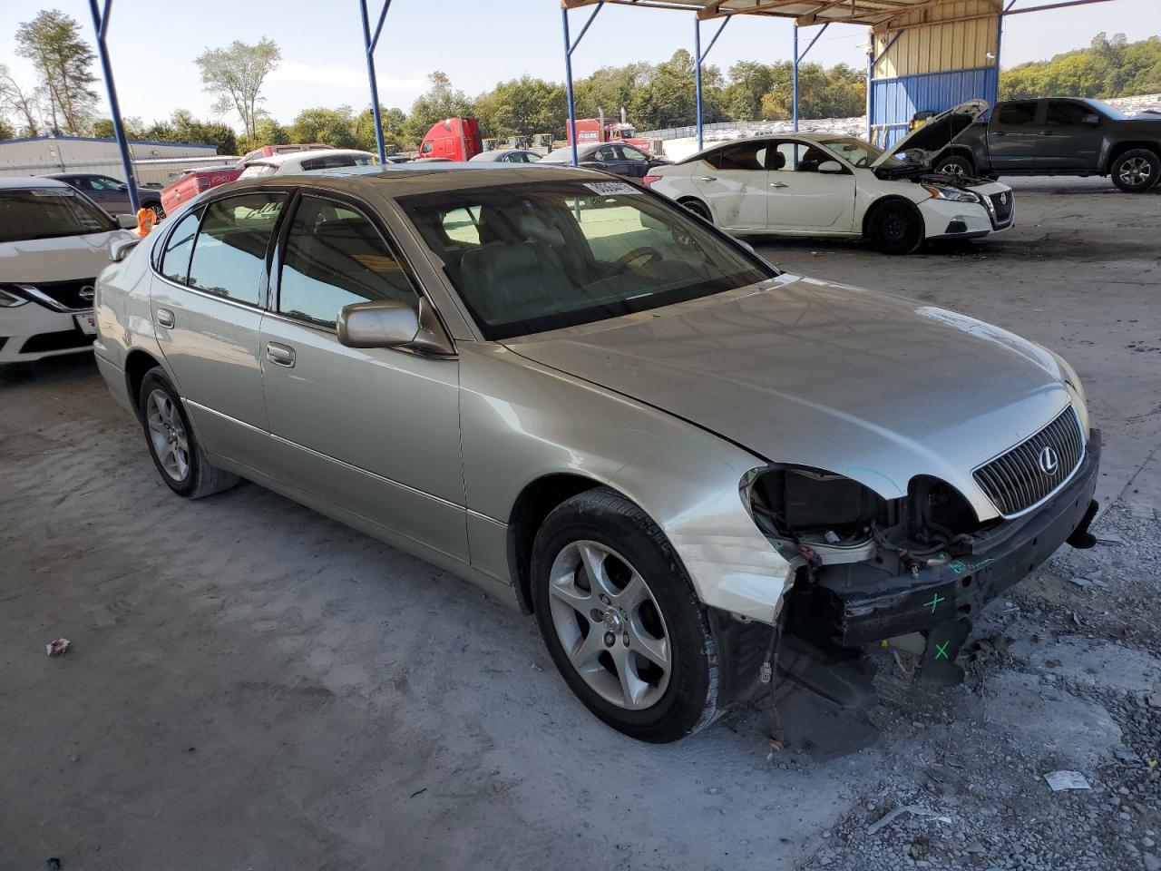 2001 Lexus Gs 300 Silver vin: JT8BD69S610146942