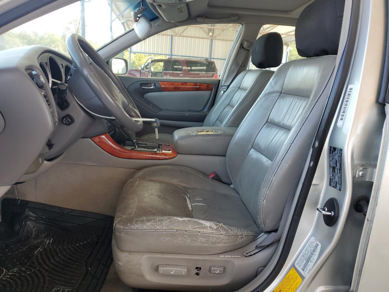 2001 Lexus Gs 300 Silver vin: JT8BD69S610146942