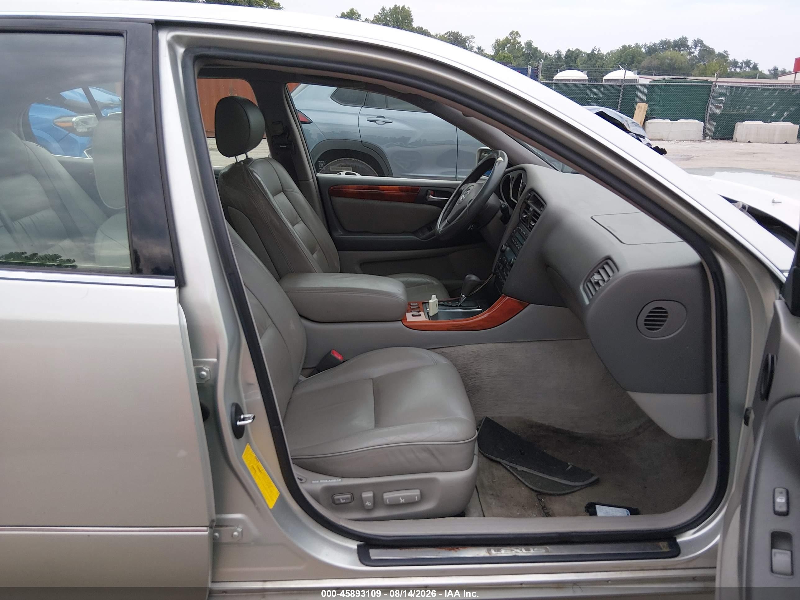 2002 Lexus Gs 300   Silver vin: JT8BD69S620155545
