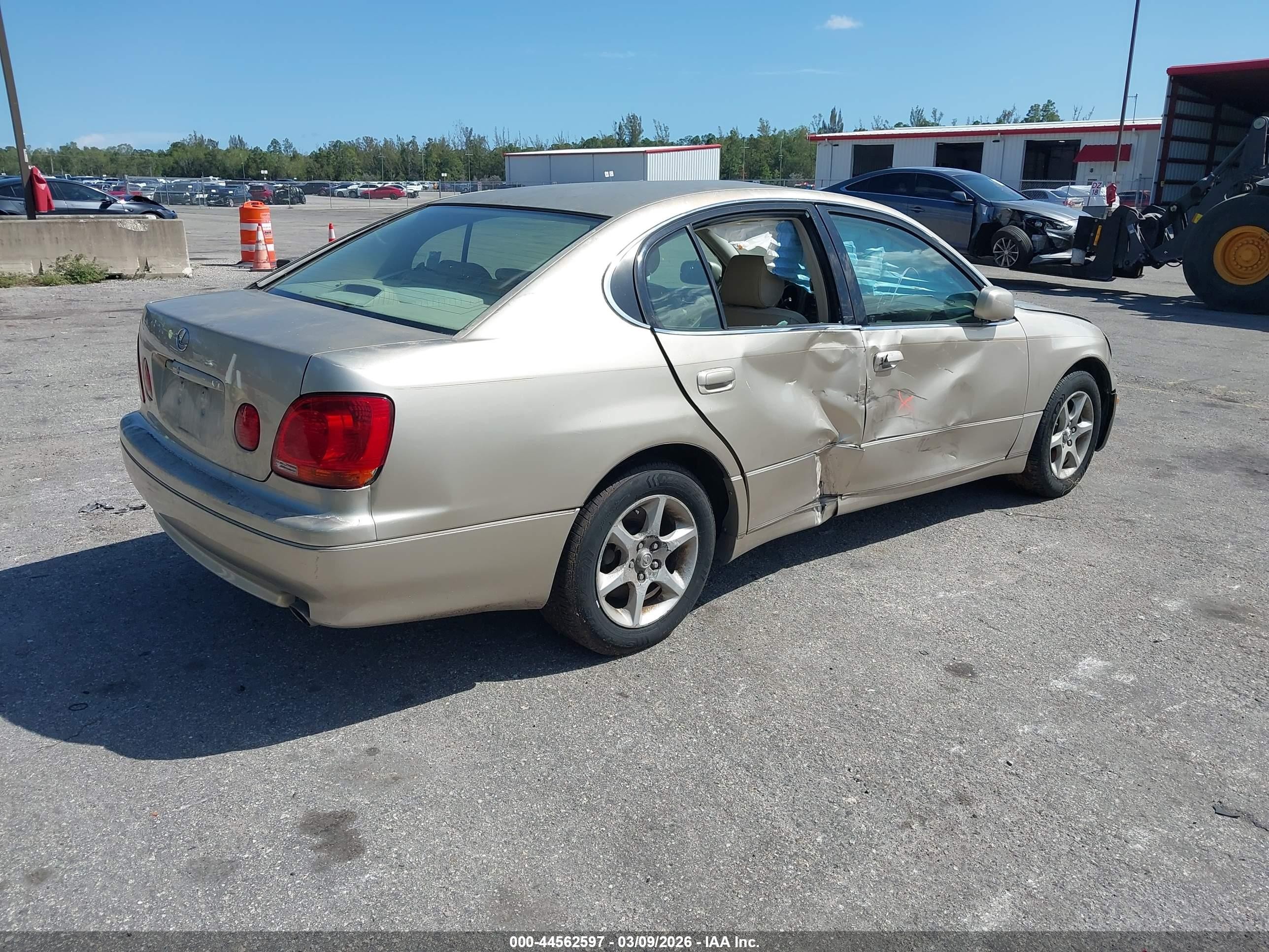 2002 Lexus Gs 300   Champagne vin: JT8BD69S620161460