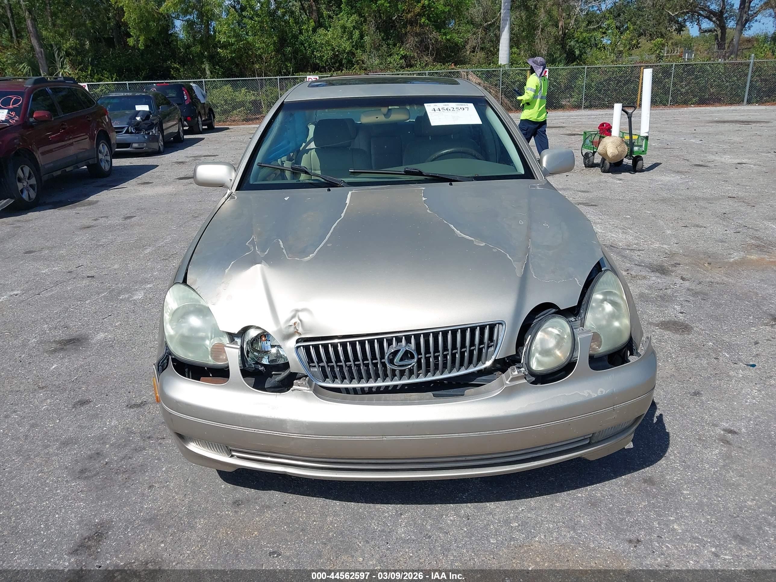 2002 Lexus Gs 300   Champagne vin: JT8BD69S620161460
