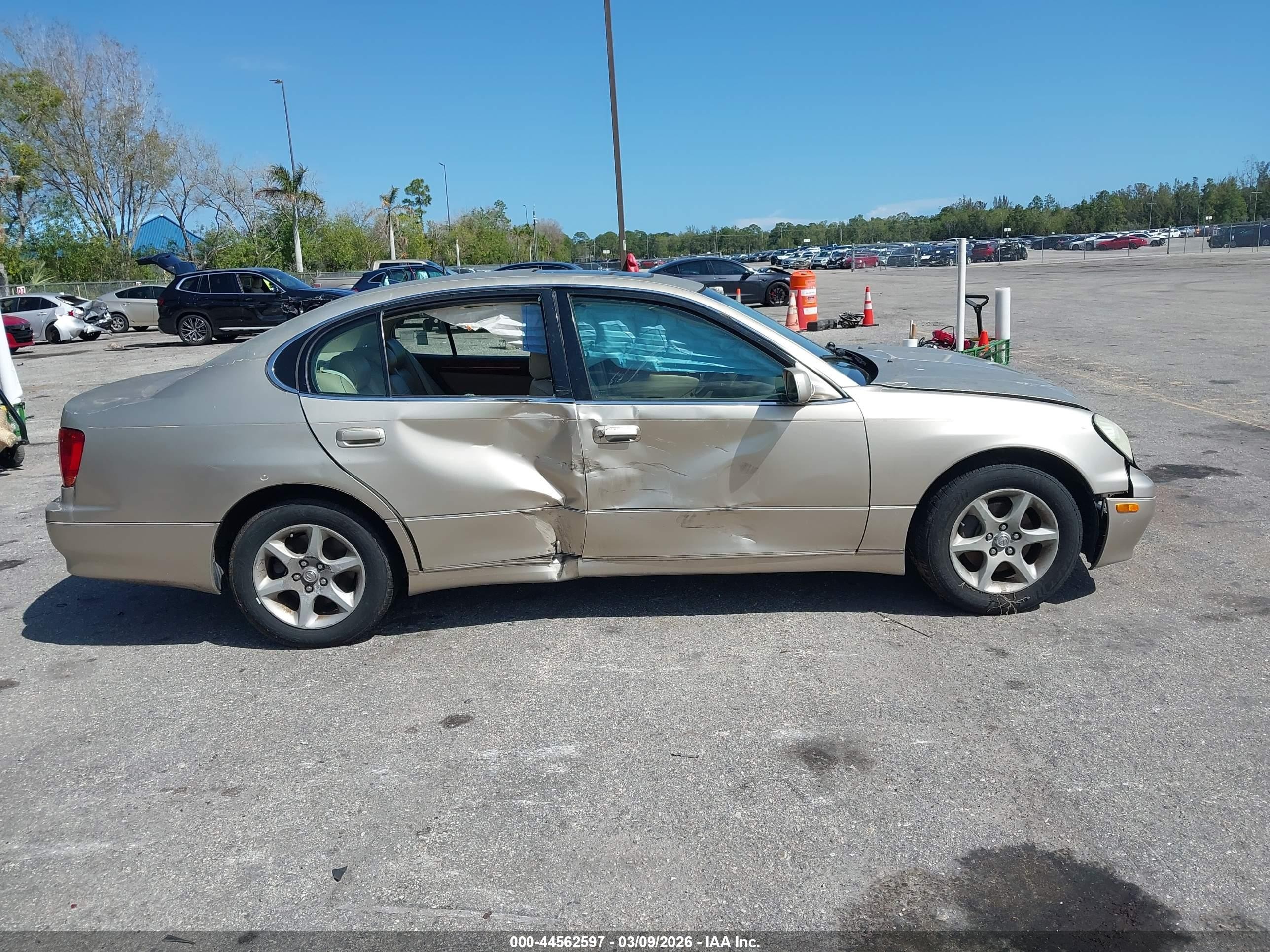 2002 Lexus Gs 300   Champagne vin: JT8BD69S620161460