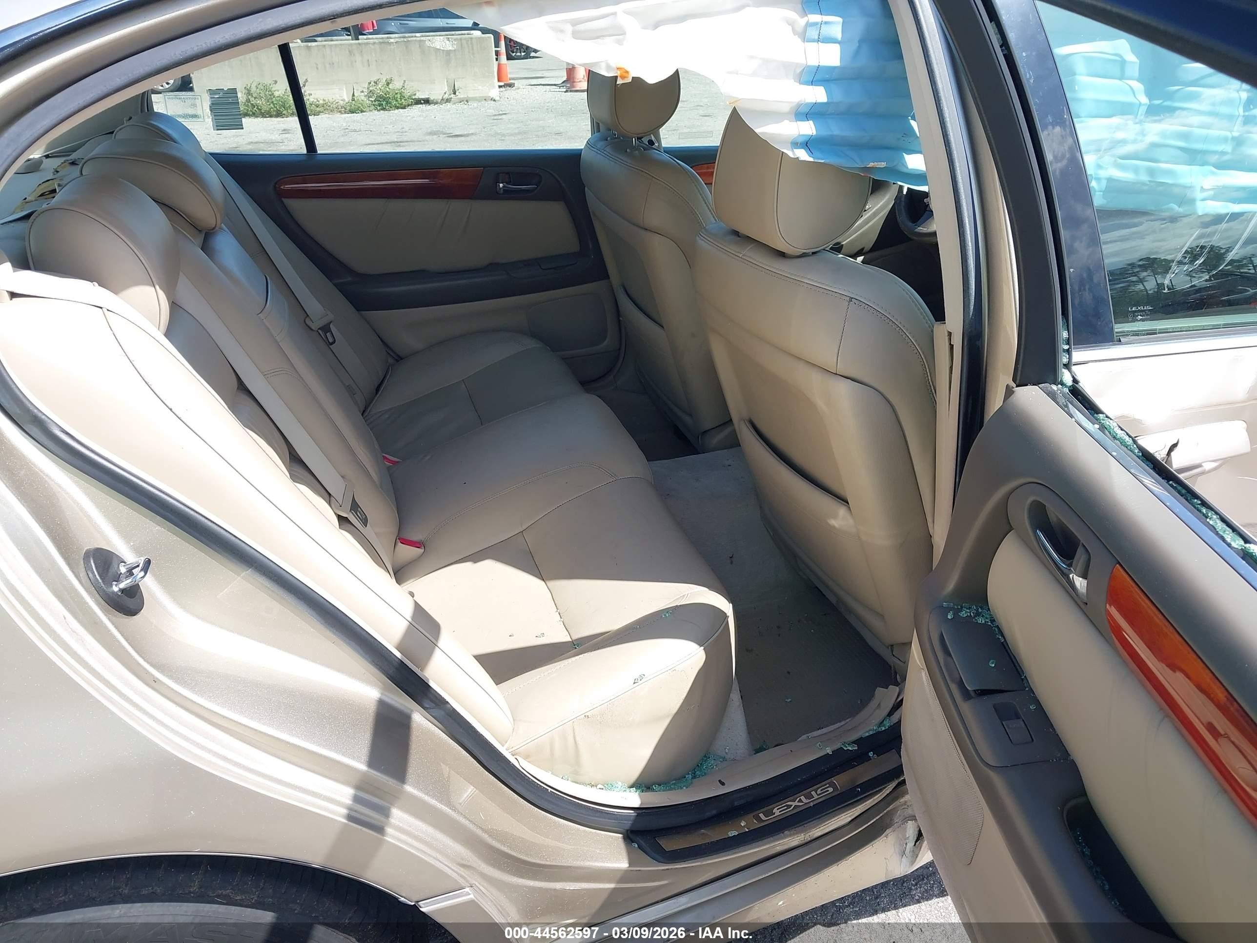 2002 Lexus Gs 300   Champagne vin: JT8BD69S620161460