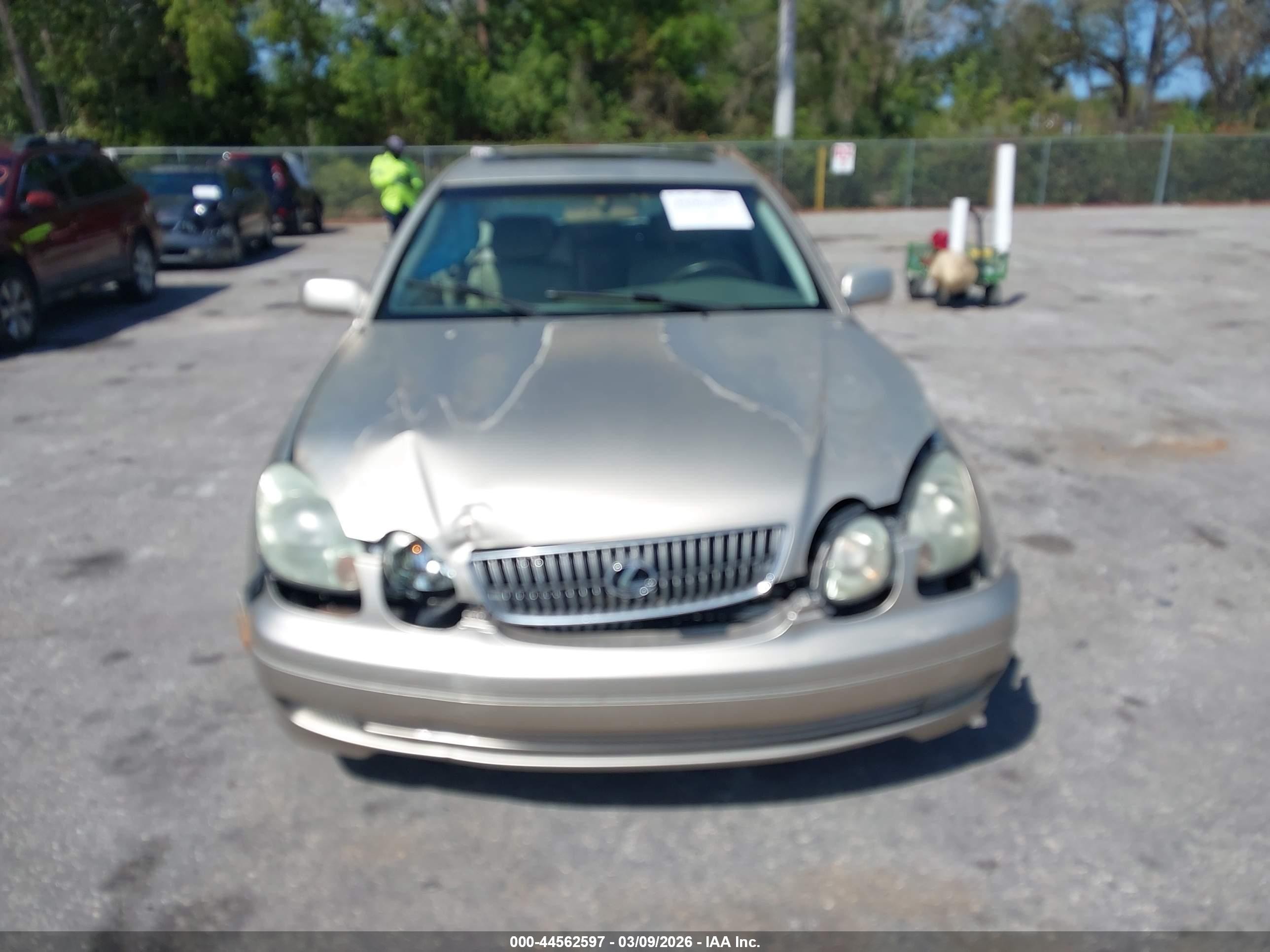2002 Lexus Gs 300   Champagne vin: JT8BD69S620161460