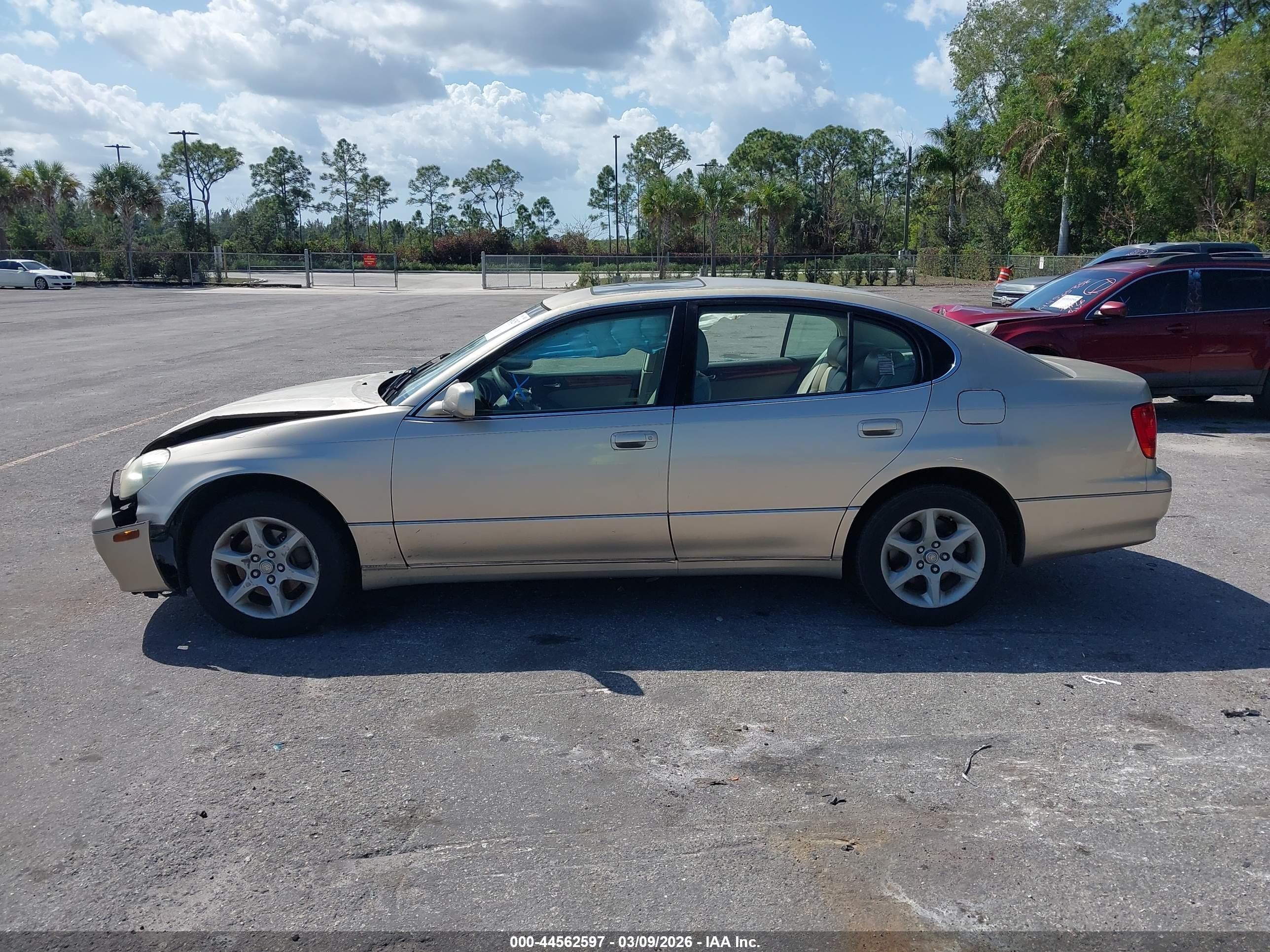 2002 Lexus Gs 300   Champagne vin: JT8BD69S620161460