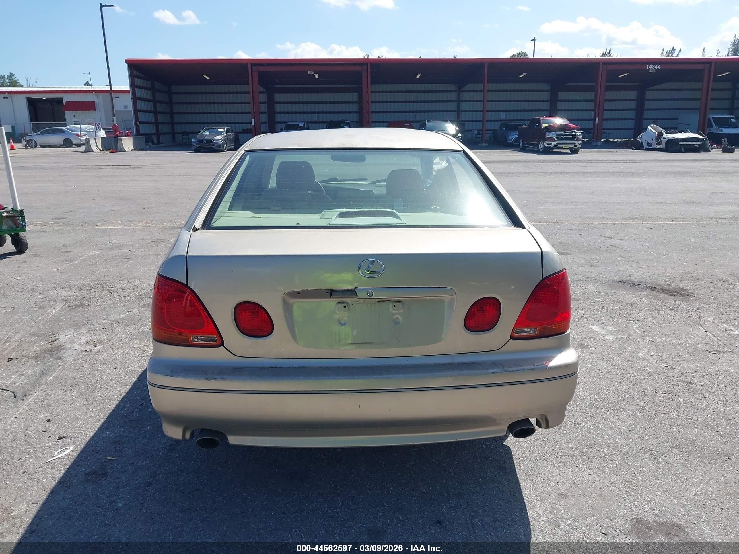 2002 Lexus Gs 300   Champagne vin: JT8BD69S620161460