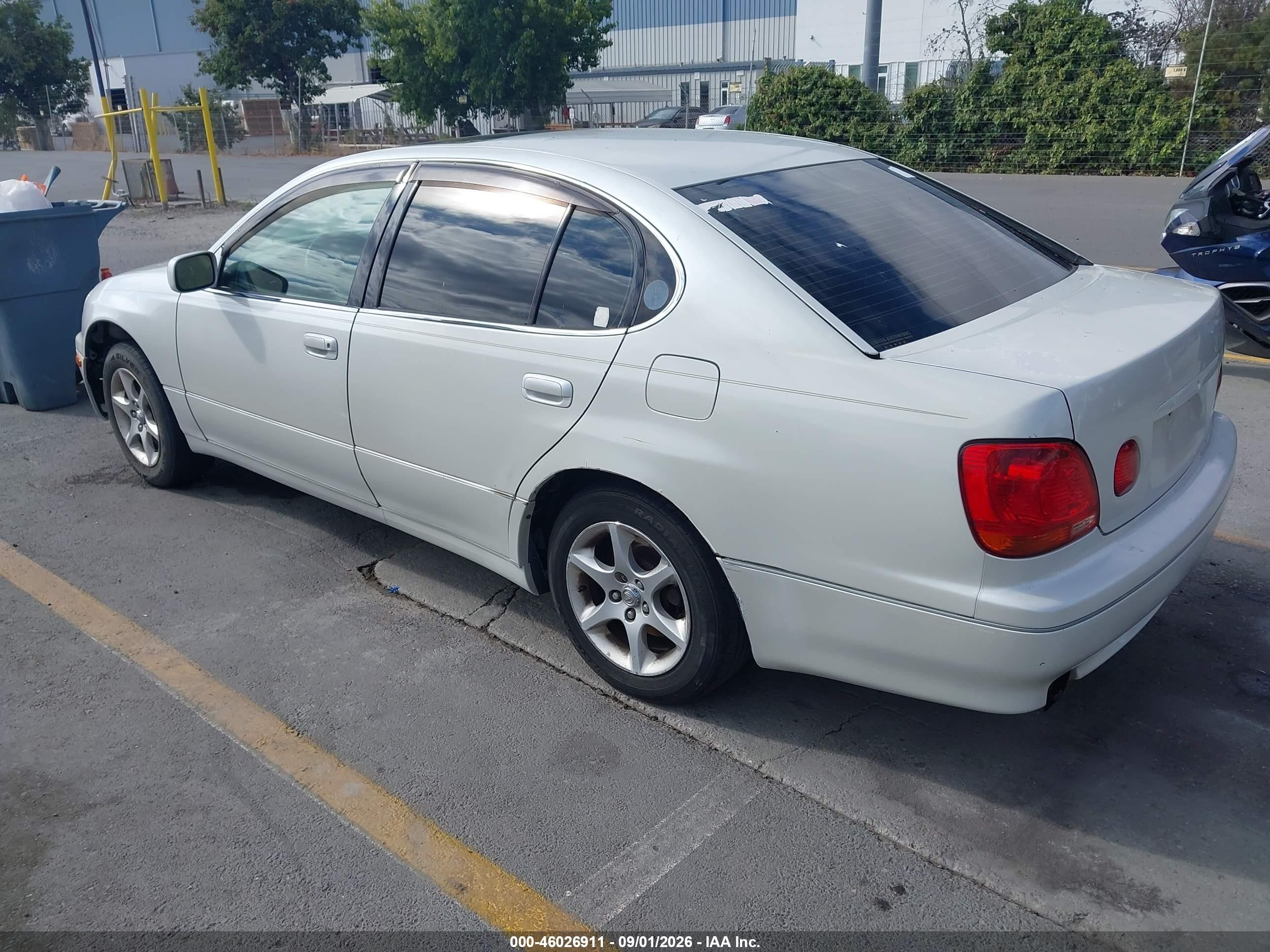 2003 Lexus Gs 300   White vin: JT8BD69S630176672