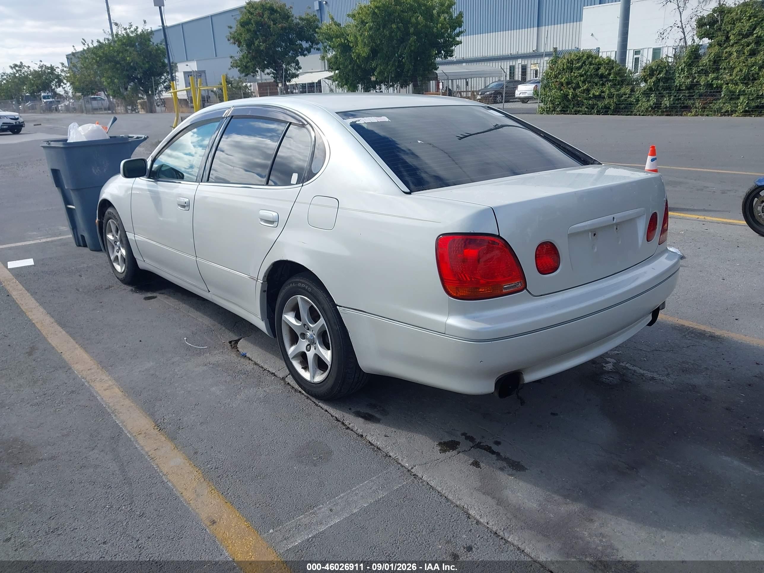 2003 Lexus Gs 300   White vin: JT8BD69S630176672